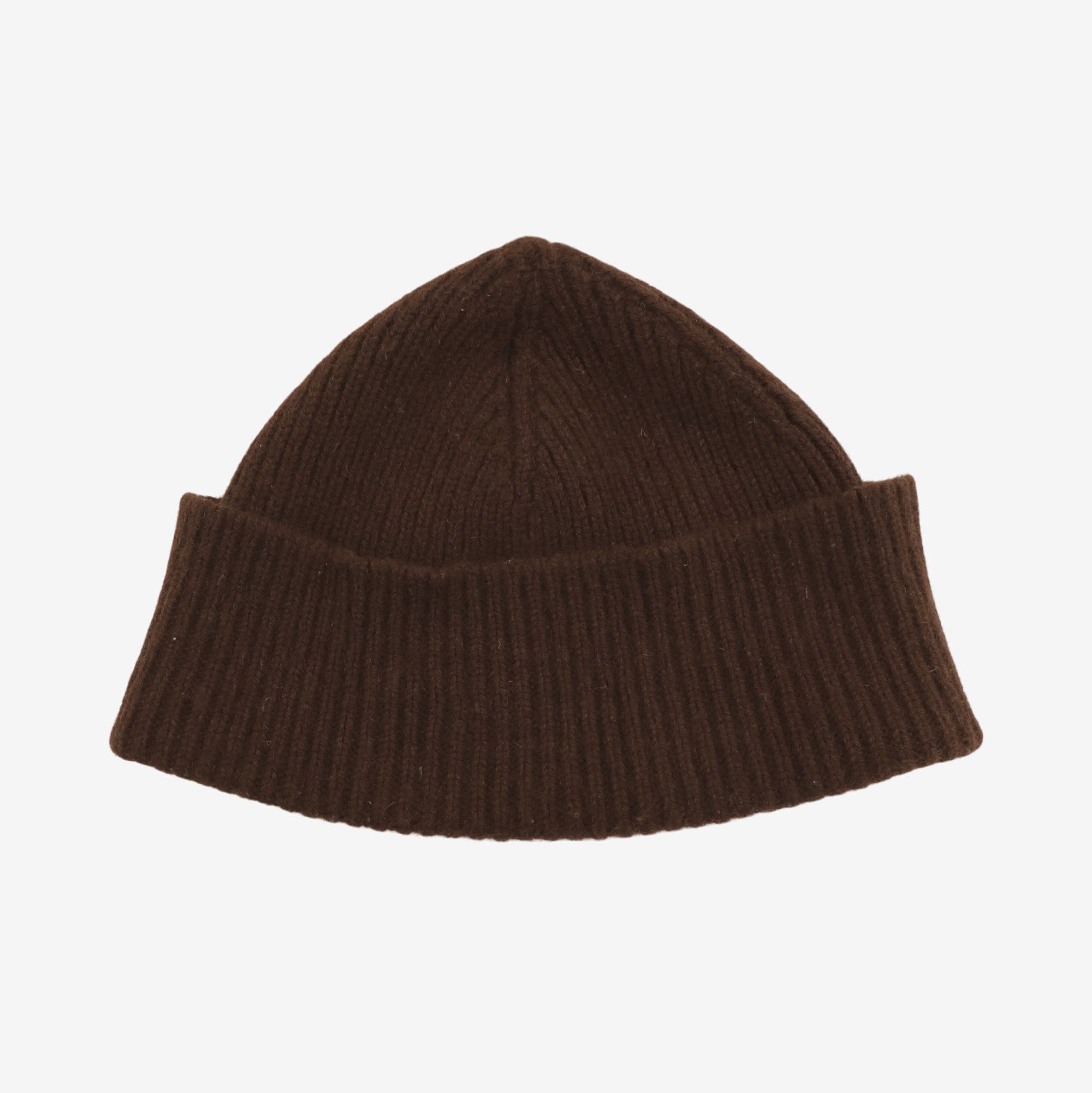Wool Ribbed Beanie