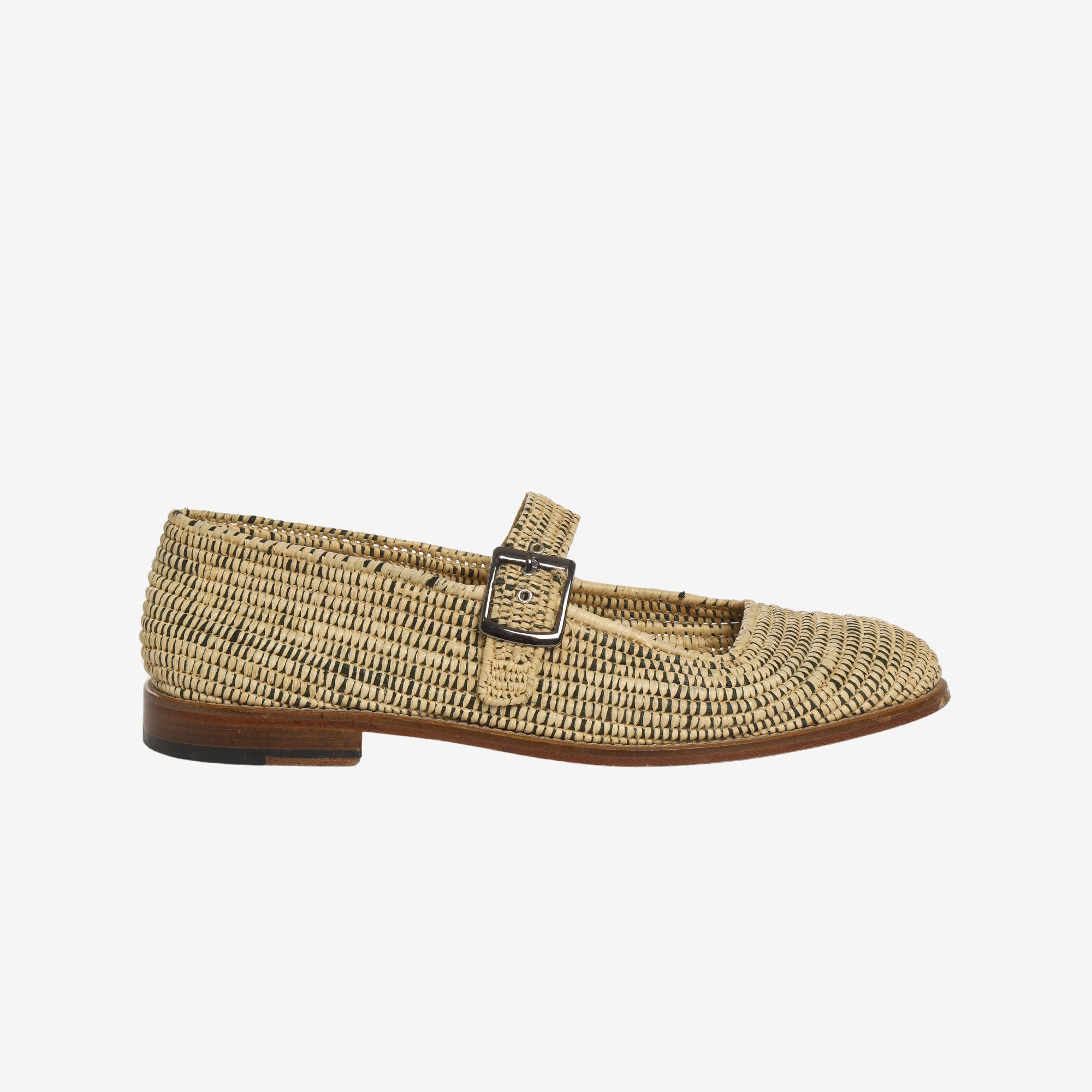 La Vilette Raffia Shoes