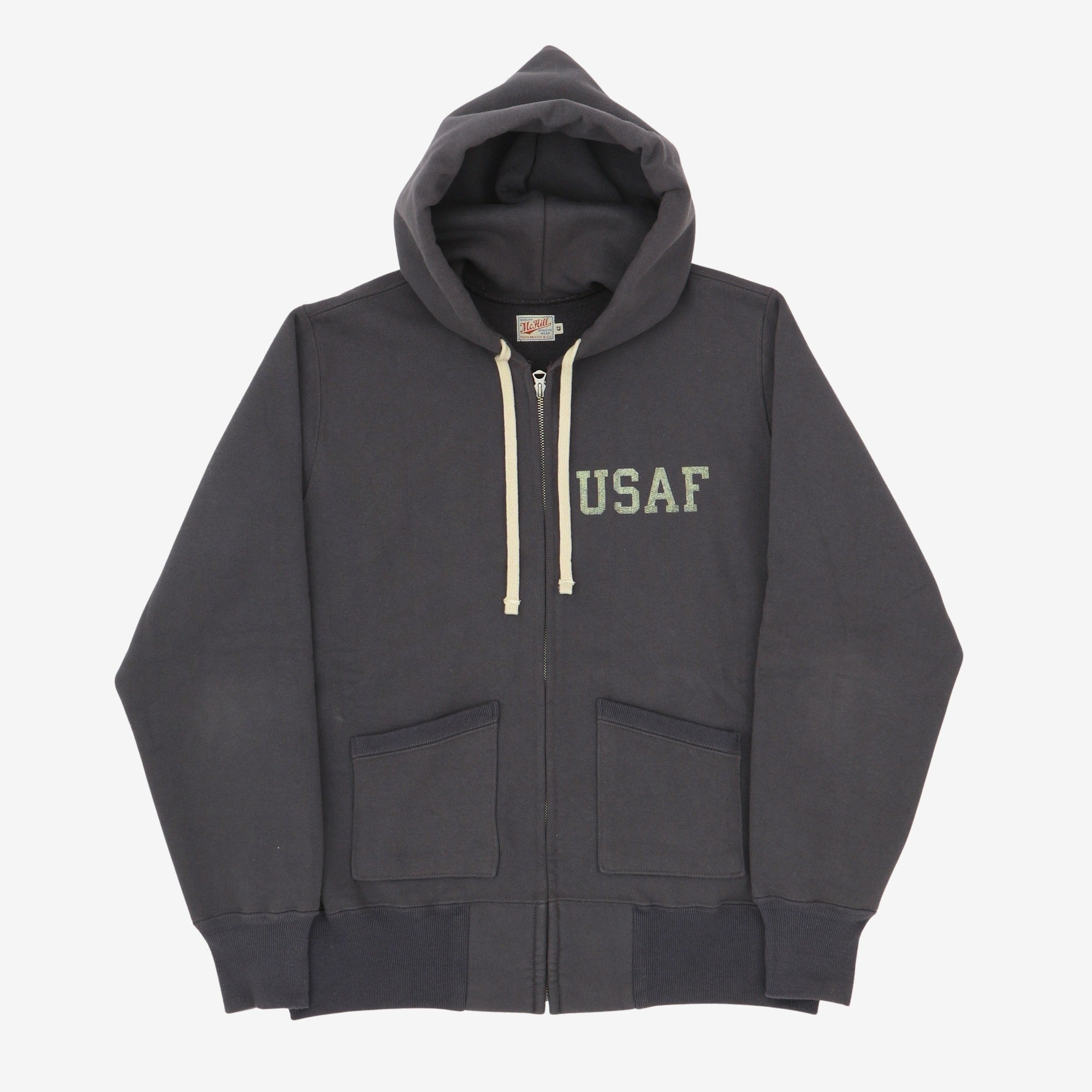 USAF Print Zip Hoodie