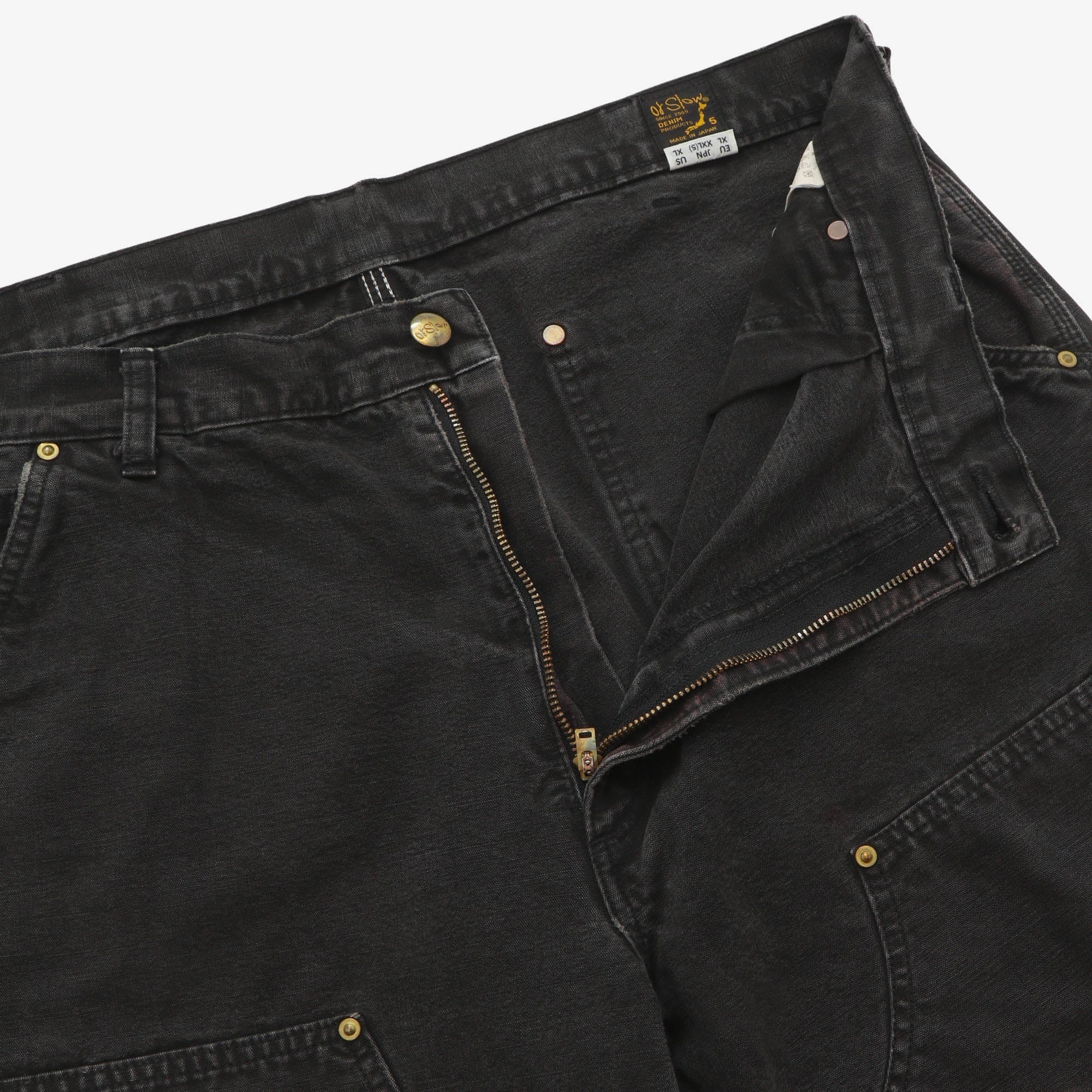 Double Knee Denim Carpenter Pant