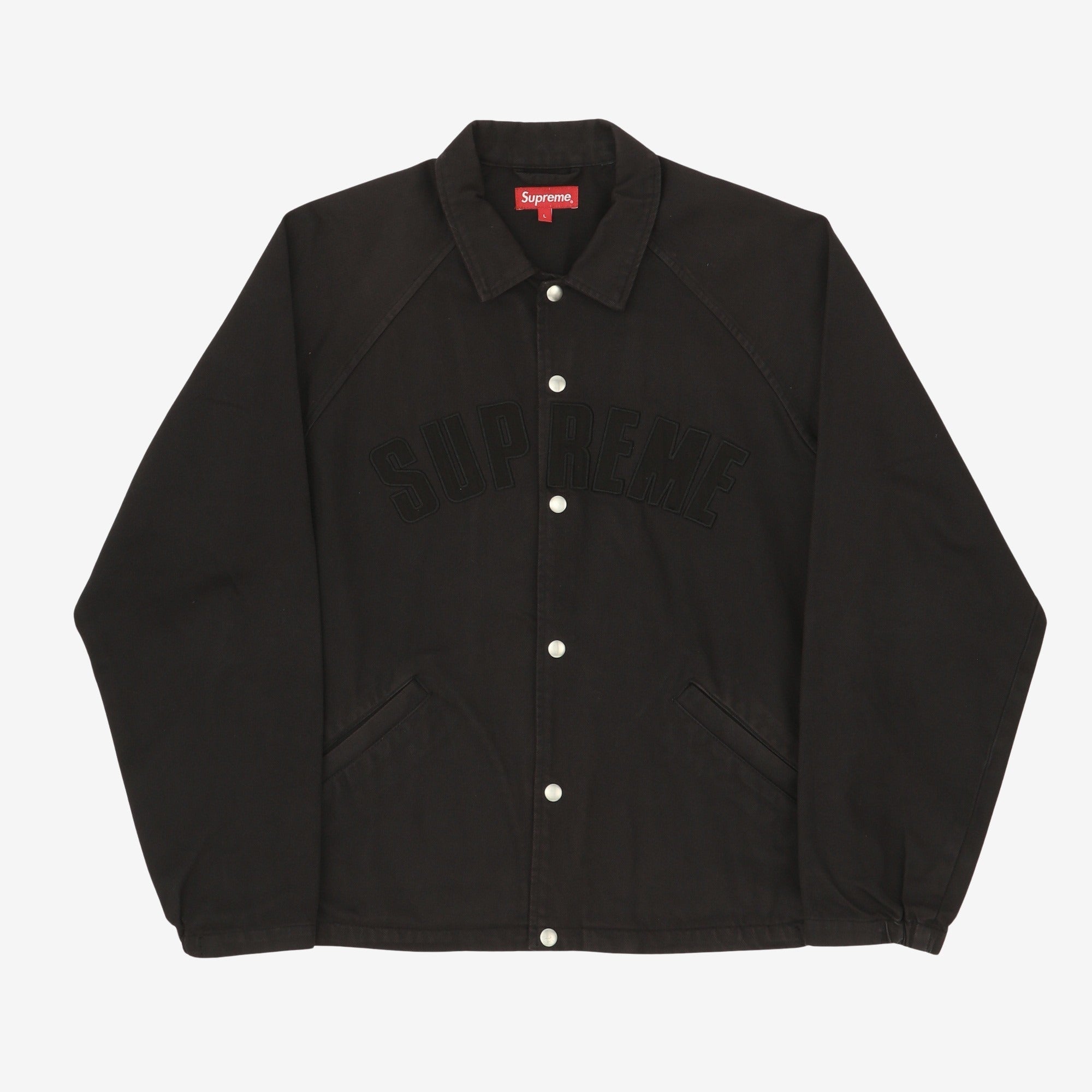 Snap Front Twill Jacket