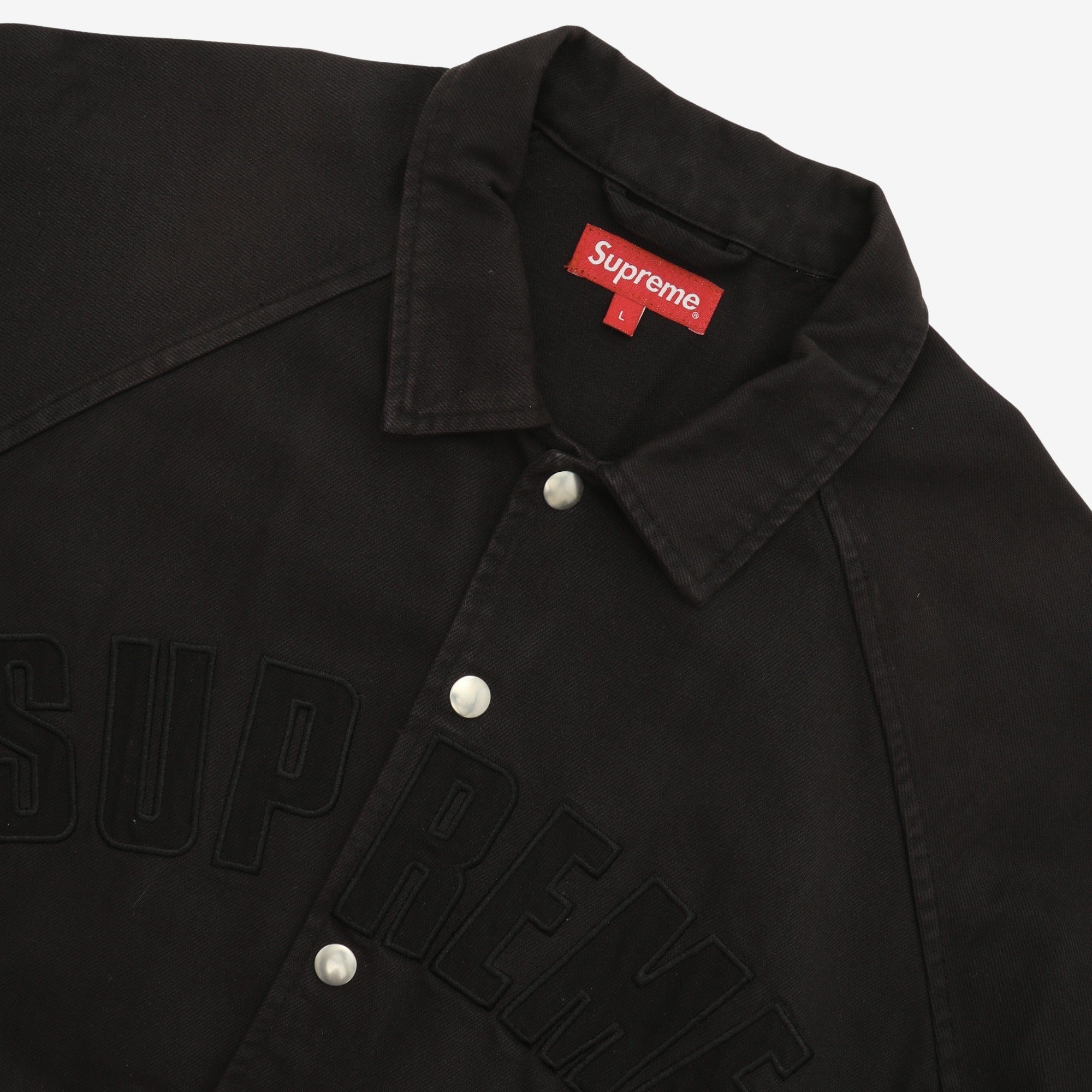 Snap Front Twill Jacket