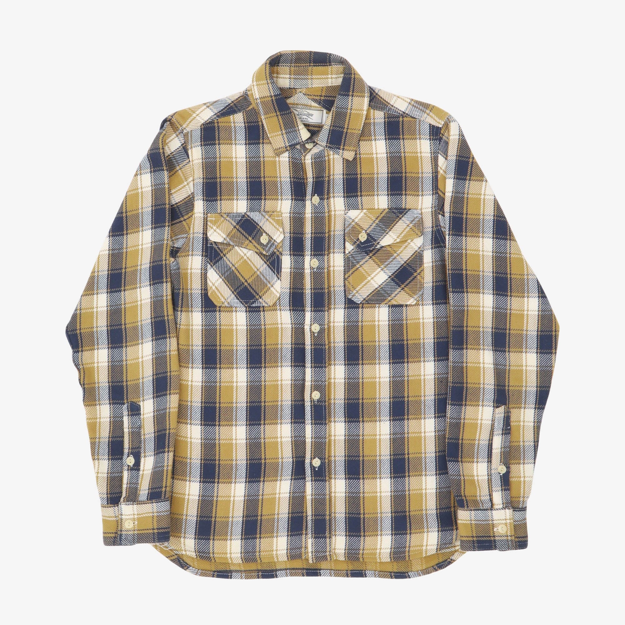 Crosscut Flannel Shirt