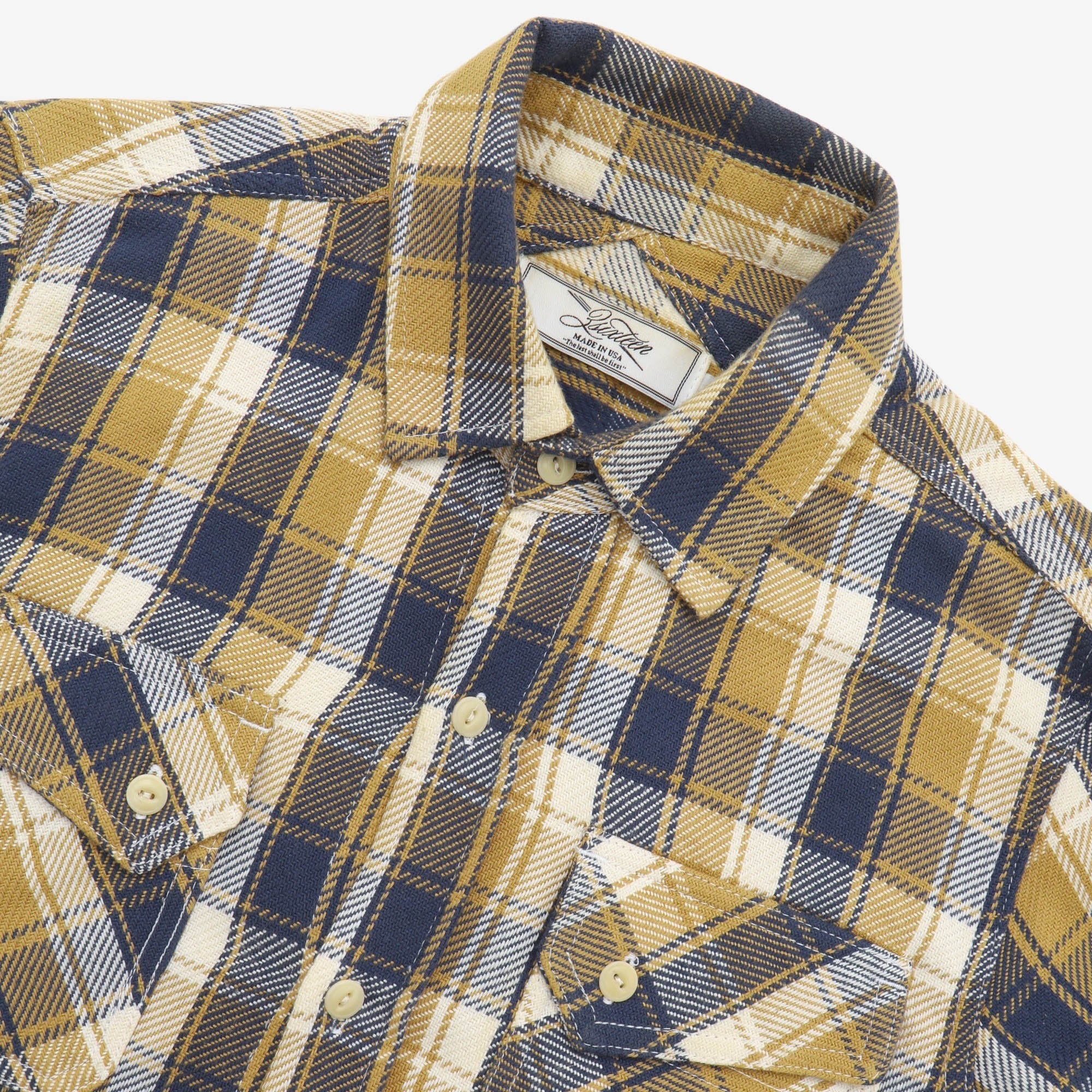 Crosscut Flannel Shirt