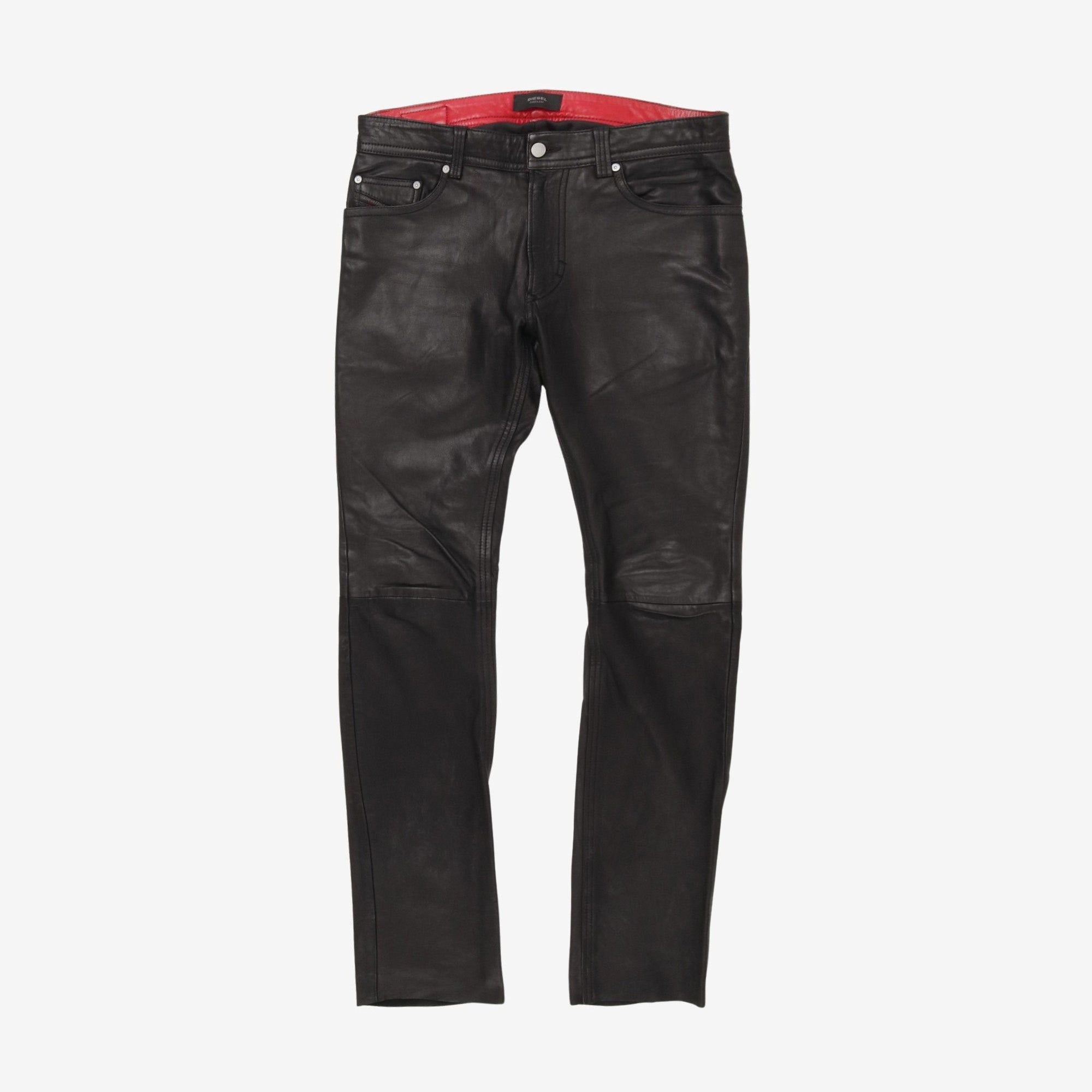 Leather 5 Pocket Trouser