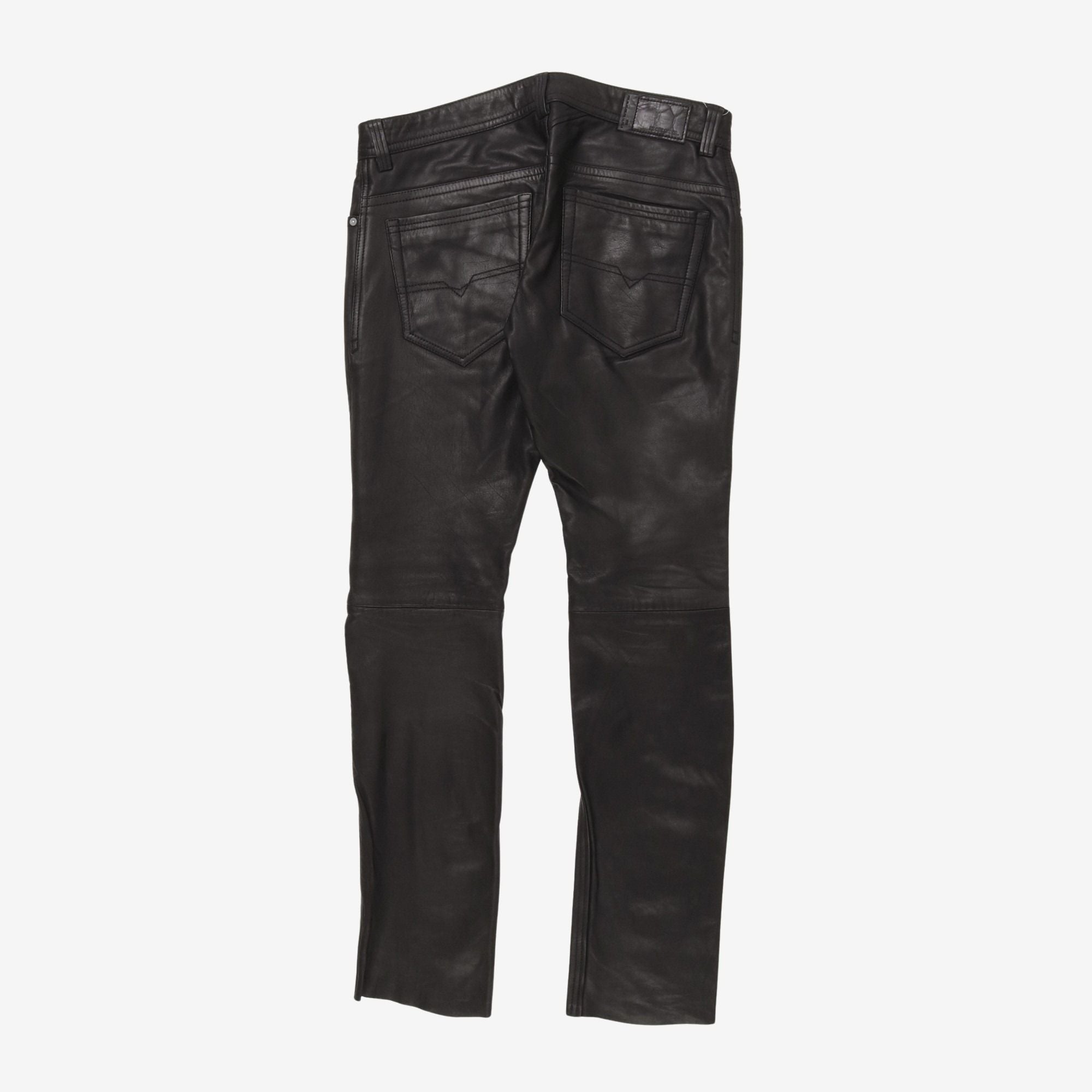 Leather 5 Pocket Trouser