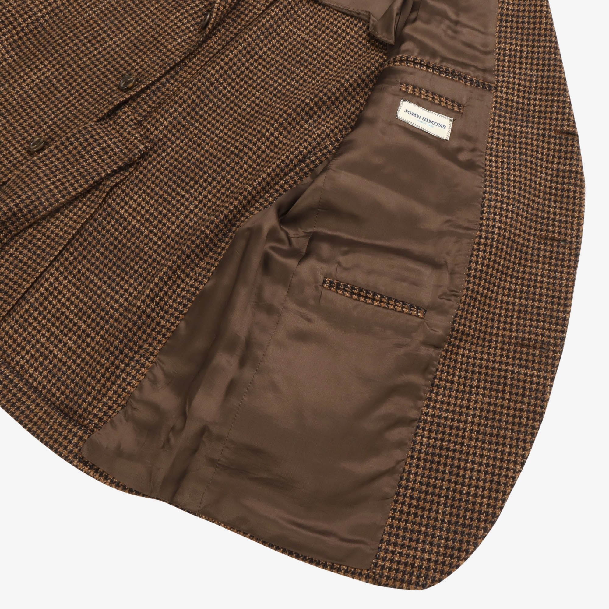 Houndstooth Check Suit