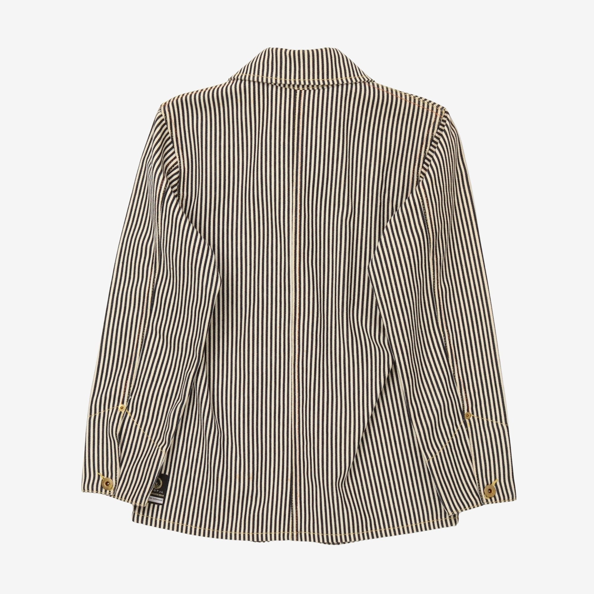 Womens Stripe Chore Jacket