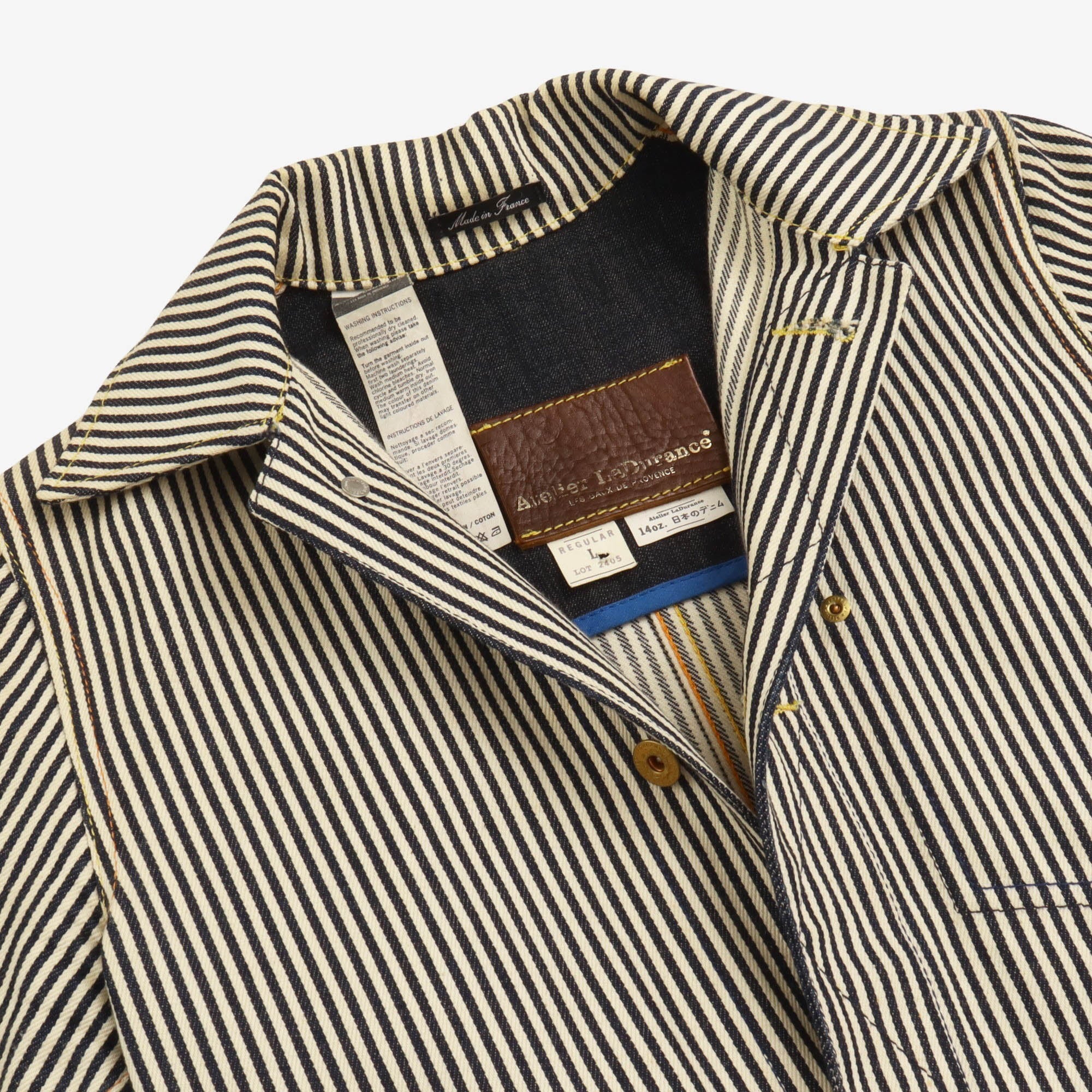 Womens Stripe Chore Jacket