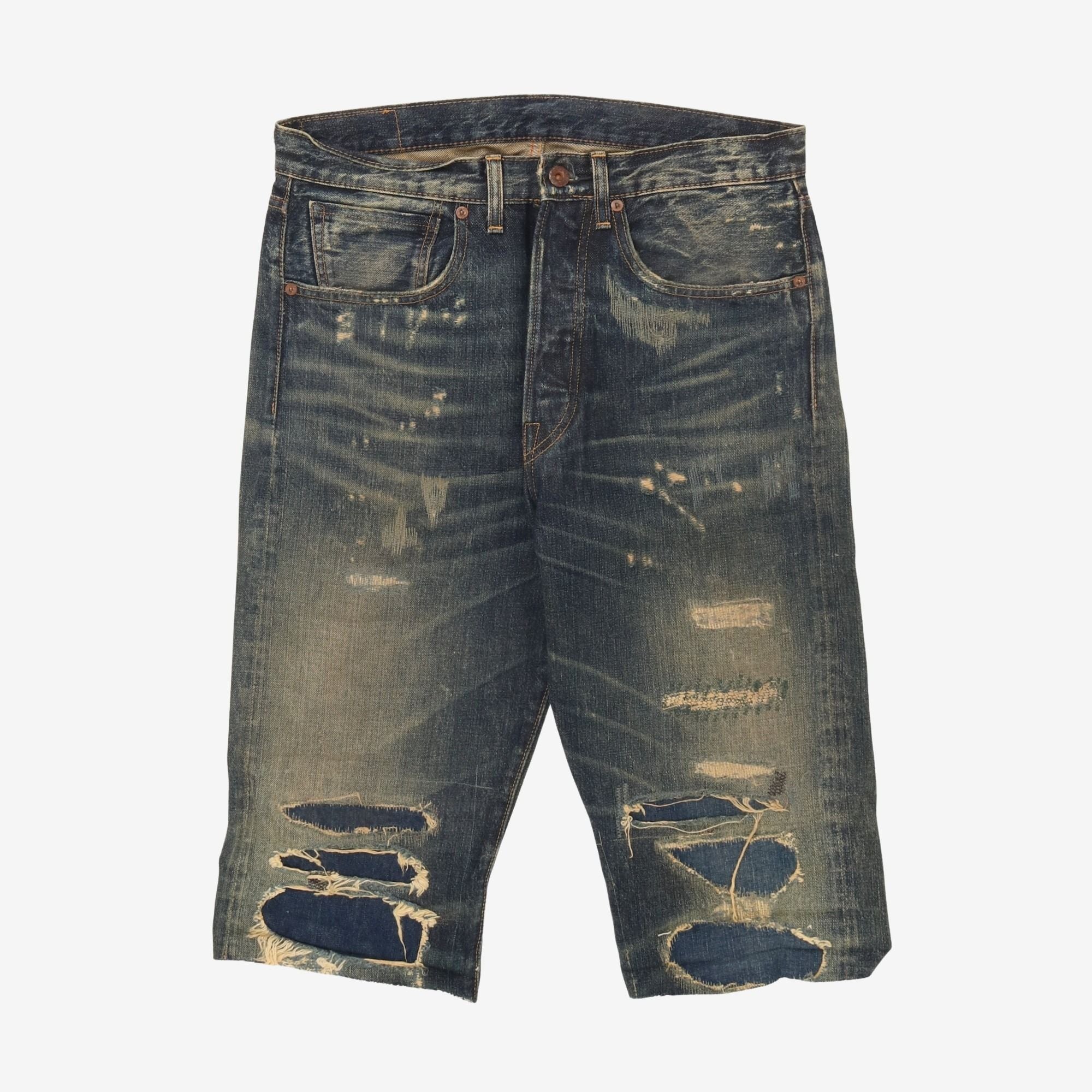 S501XX Cut Off Denim Shorts