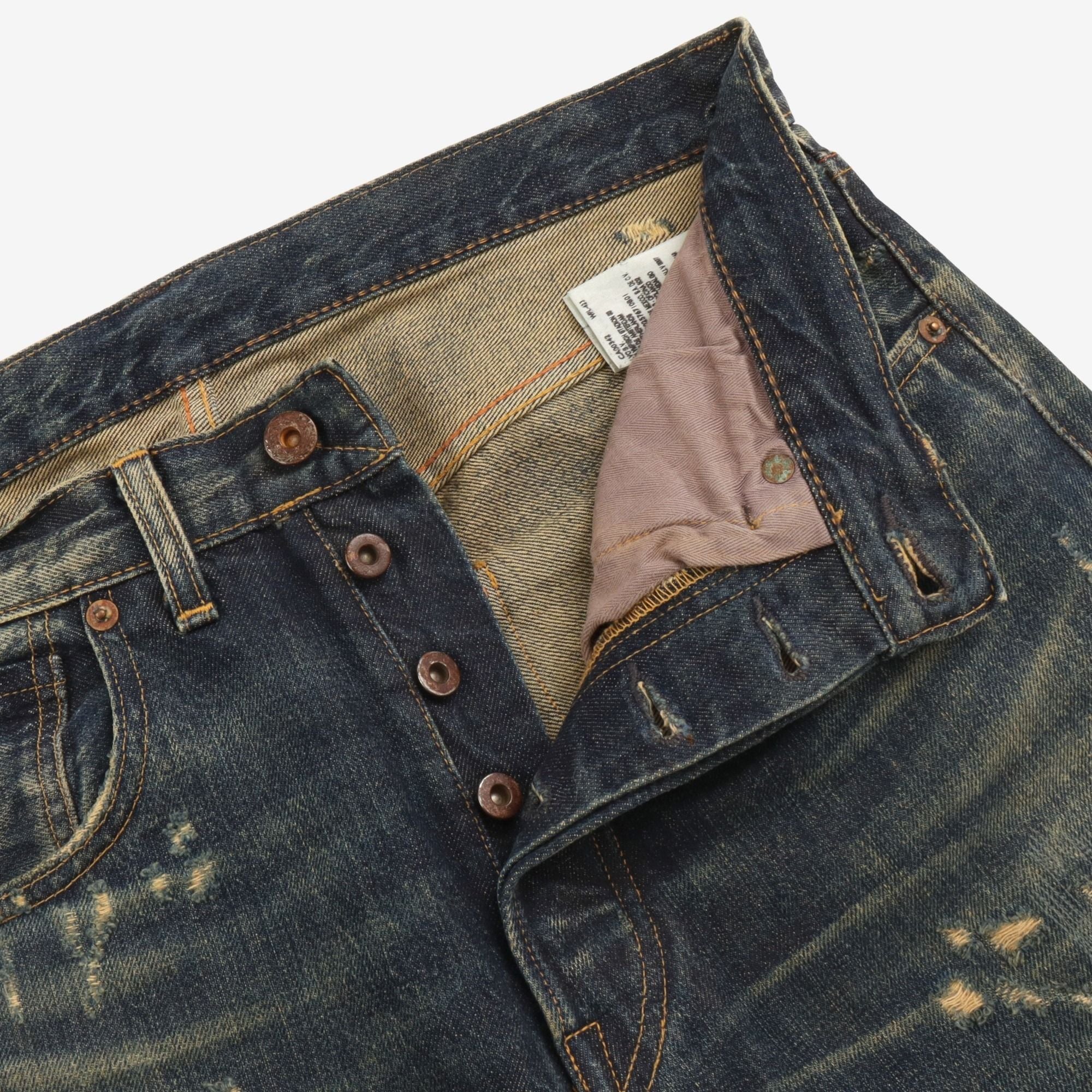 S501XX Cut Off Denim Shorts