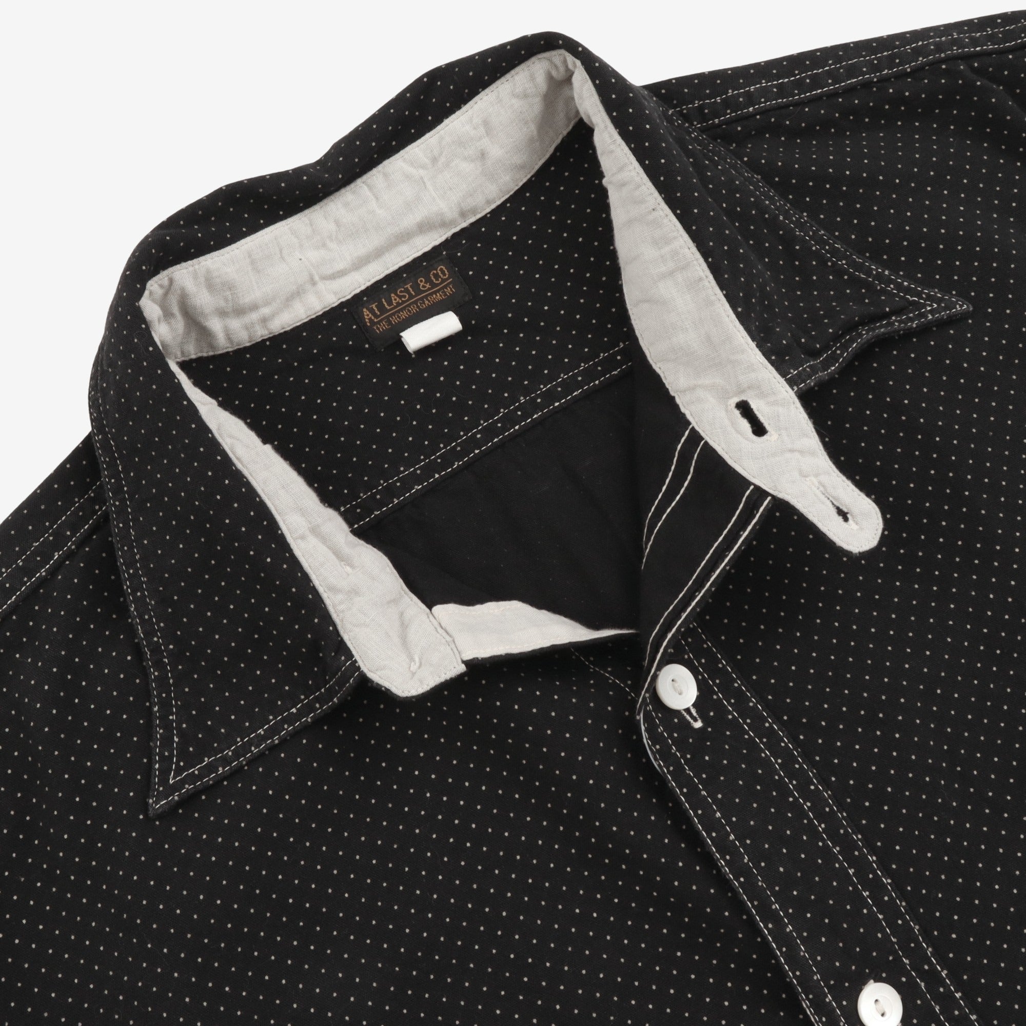 Lot 372 Polka Dot Chambray Shirt