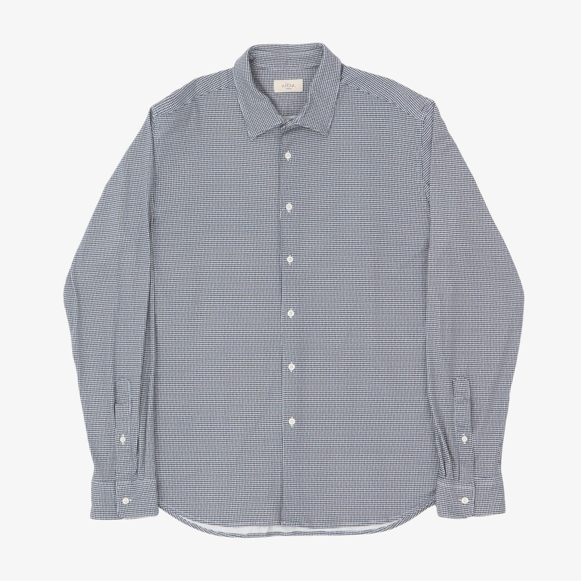 Houndstooth Stretch Shirt