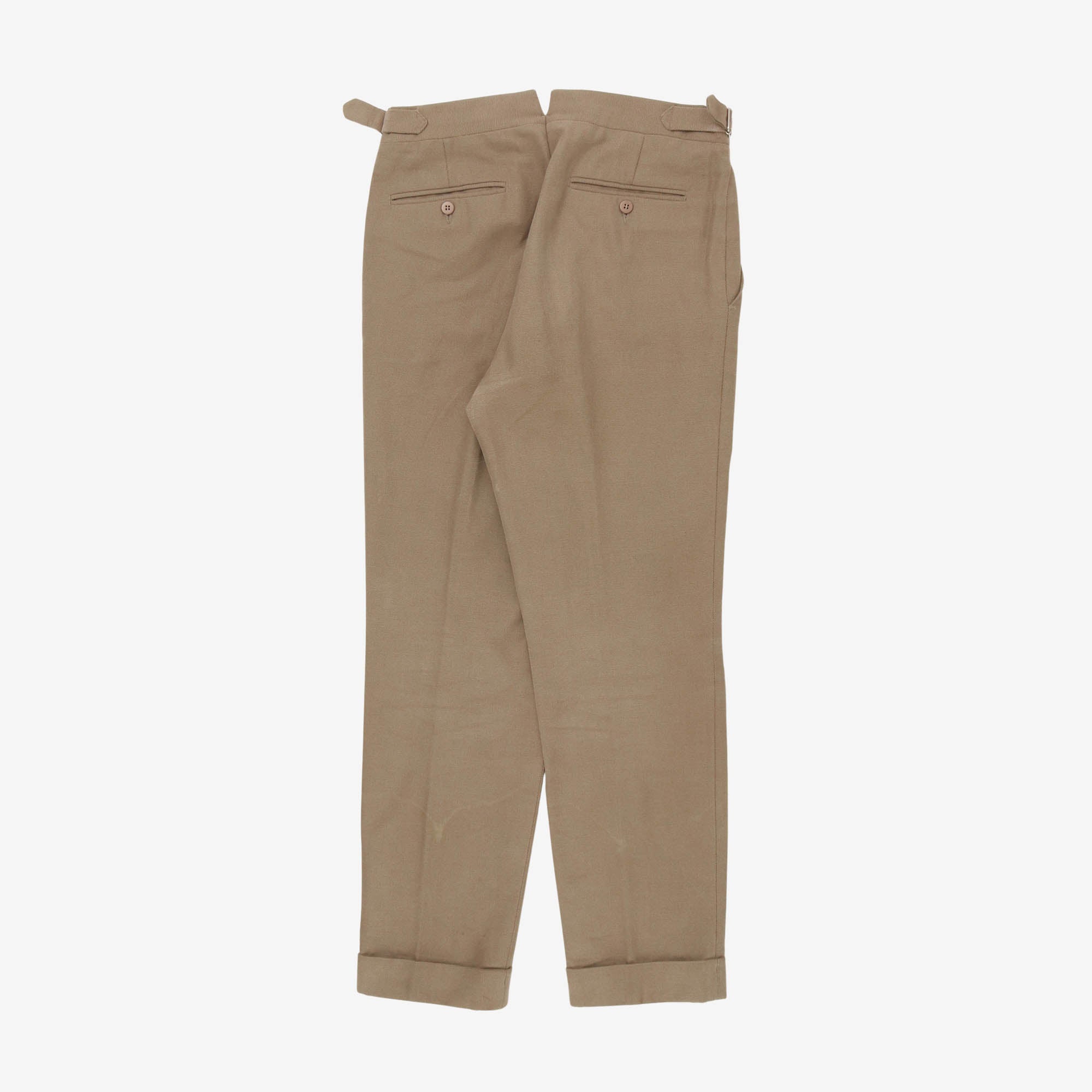 MTM Flat Front Trousers