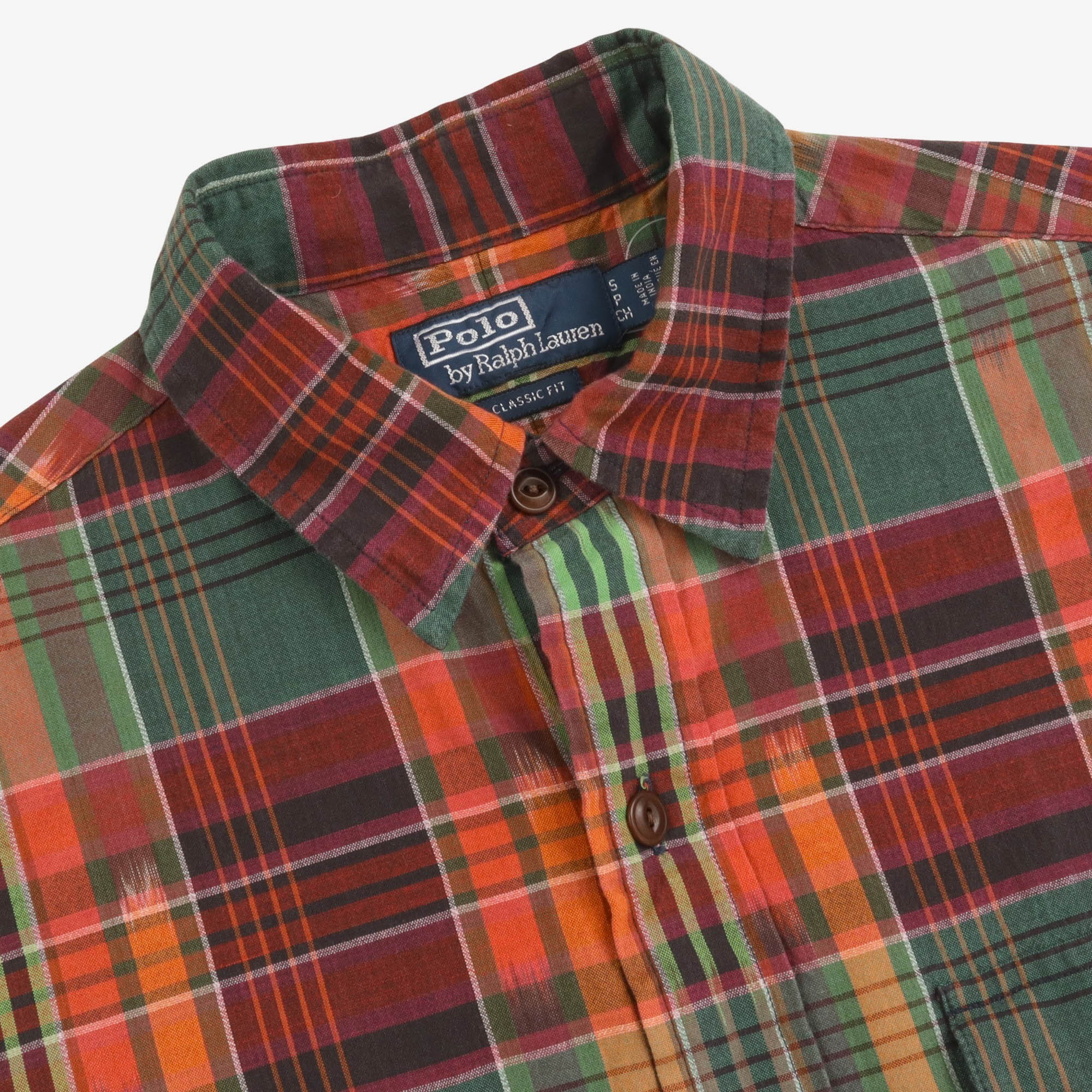 Madras Work Shirt