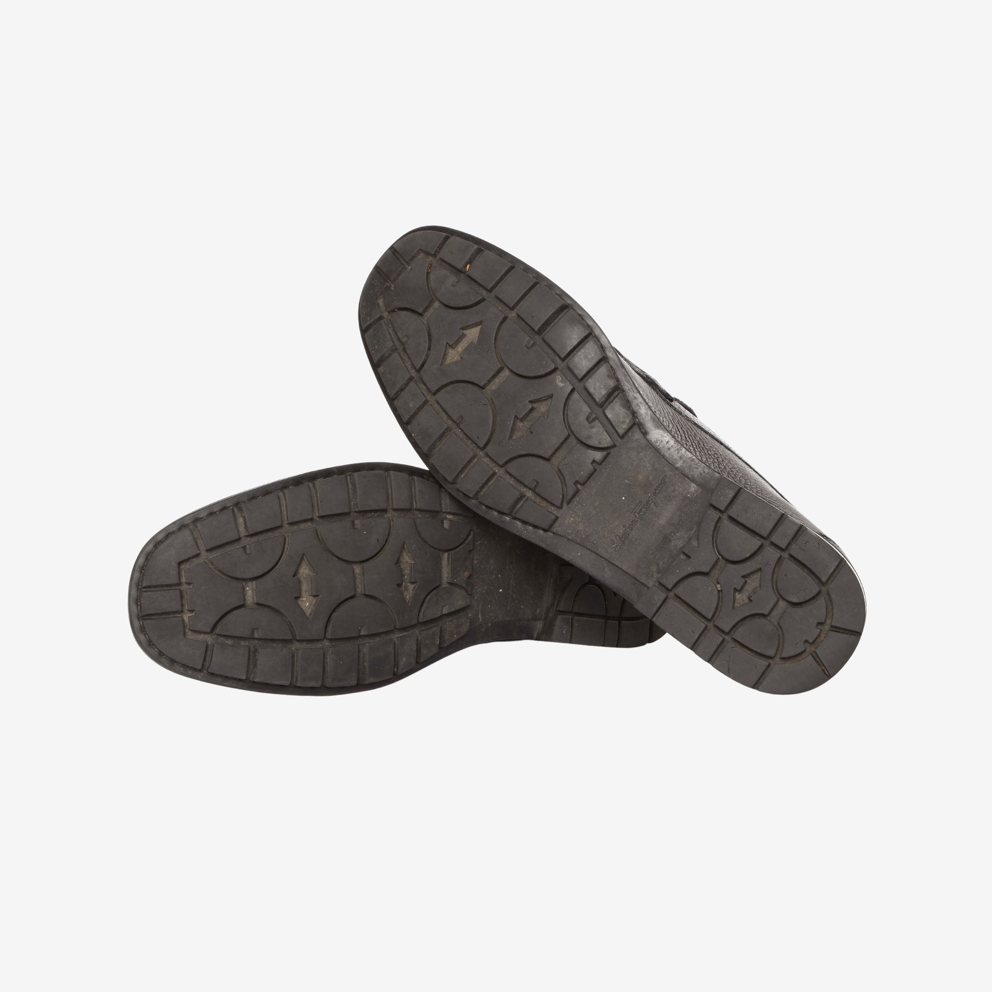 Buckle Leather Loafers