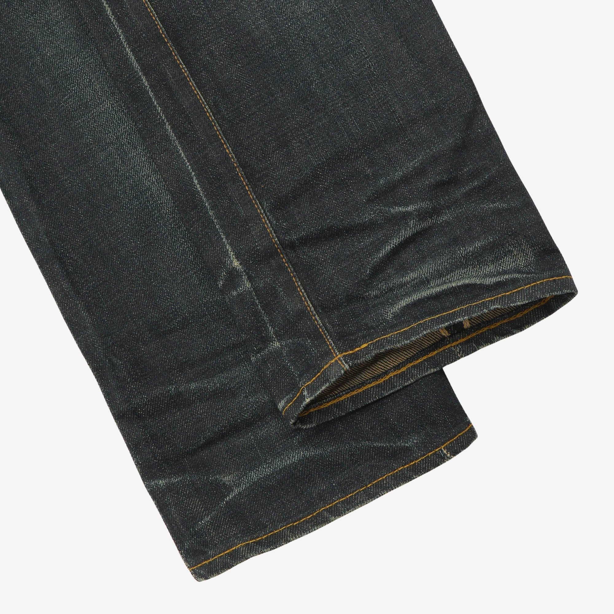 Distressed Skinny Selvedge Denim (30W X 35L)