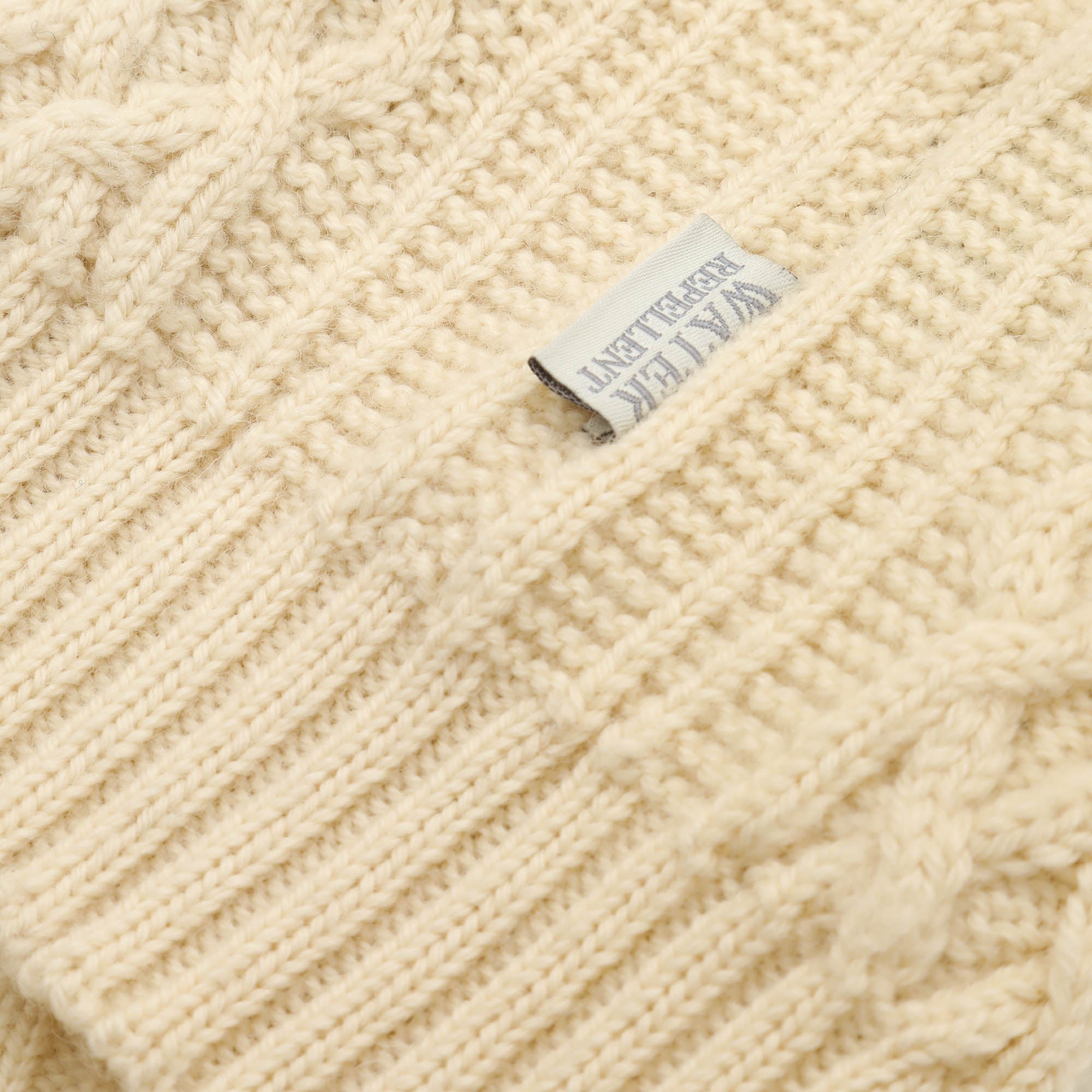 Wool Neck Zip Sweater