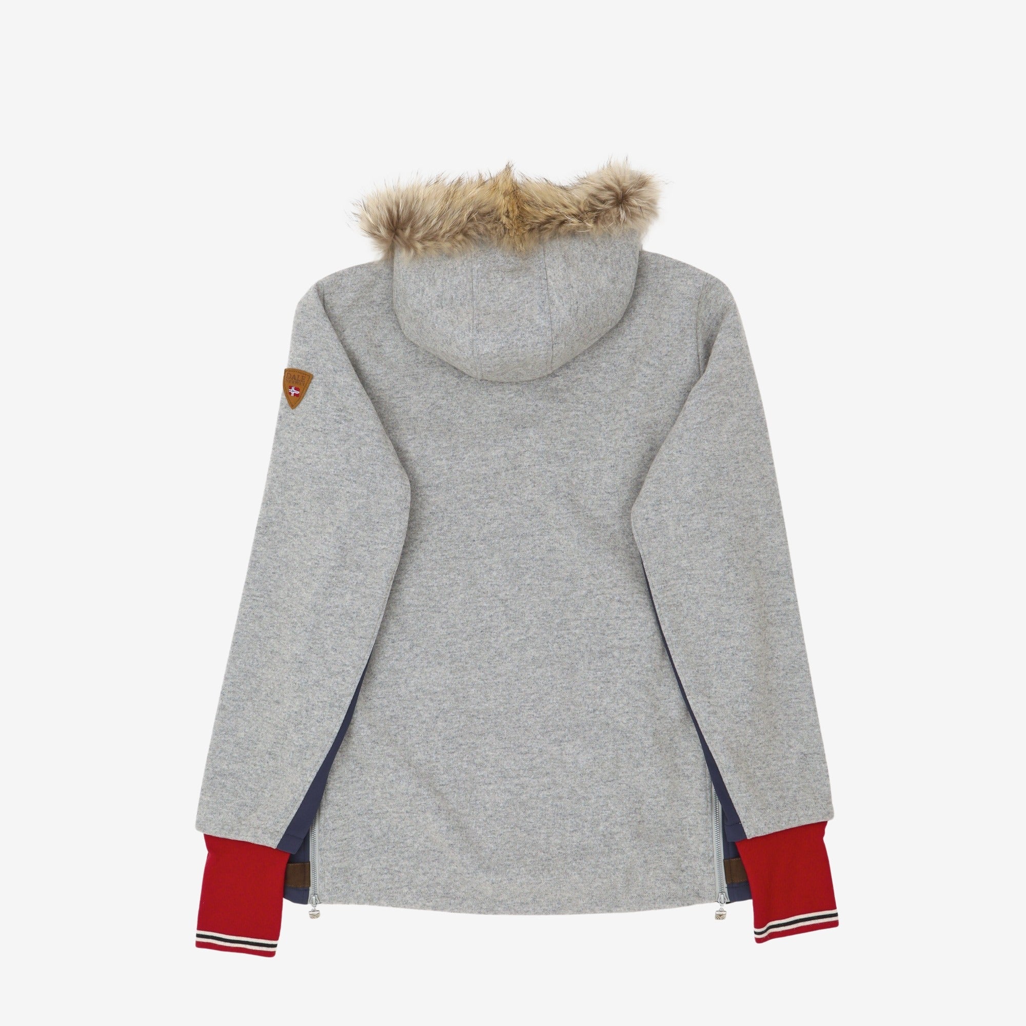Technical Wool Mix Hooded Jacket