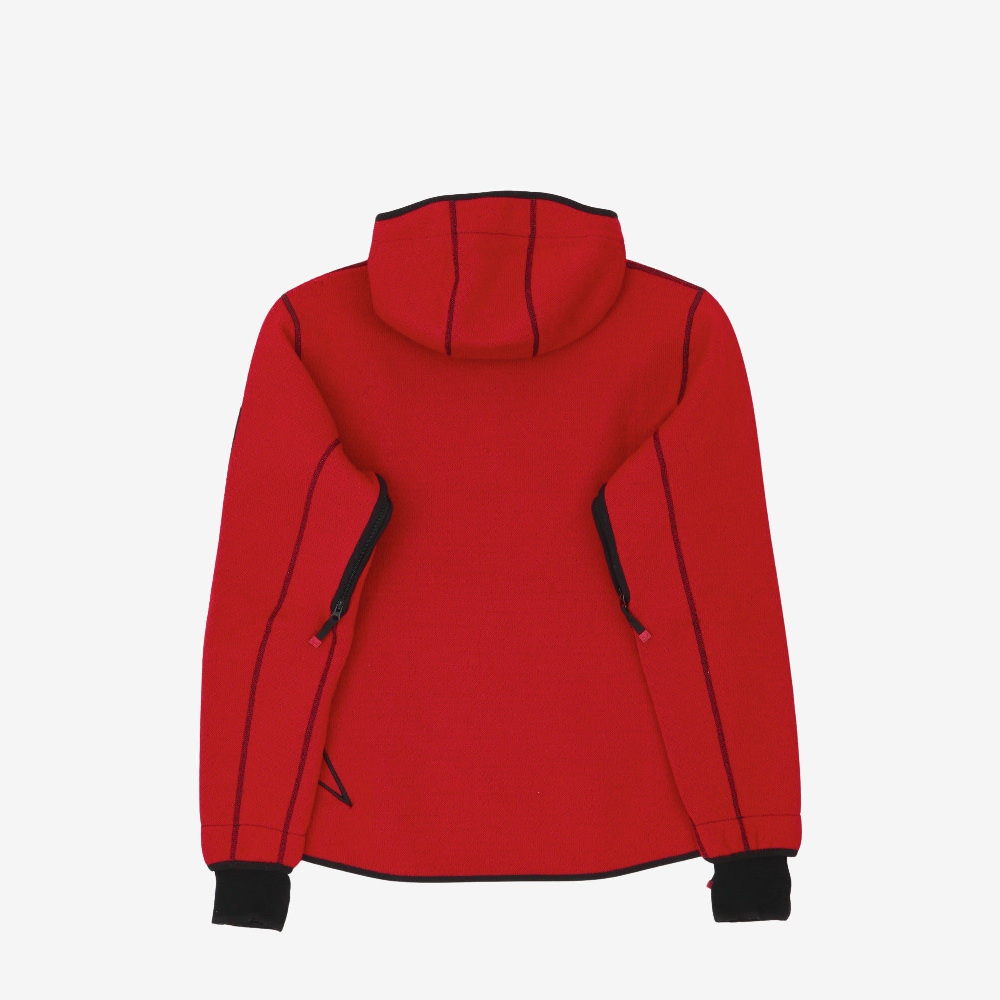 Technical Wool Mix Hooded Anorak