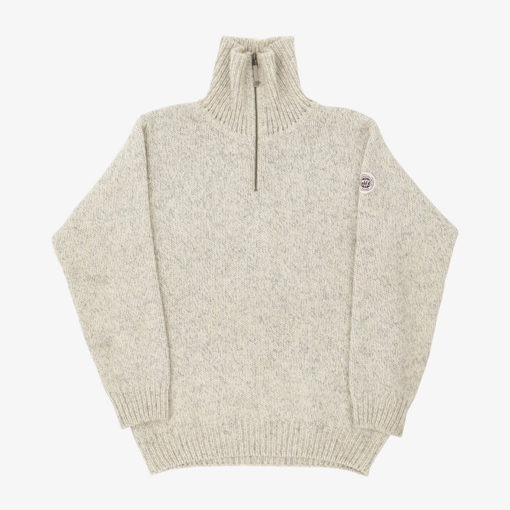 Nansen Zip Neck Knit Sweater