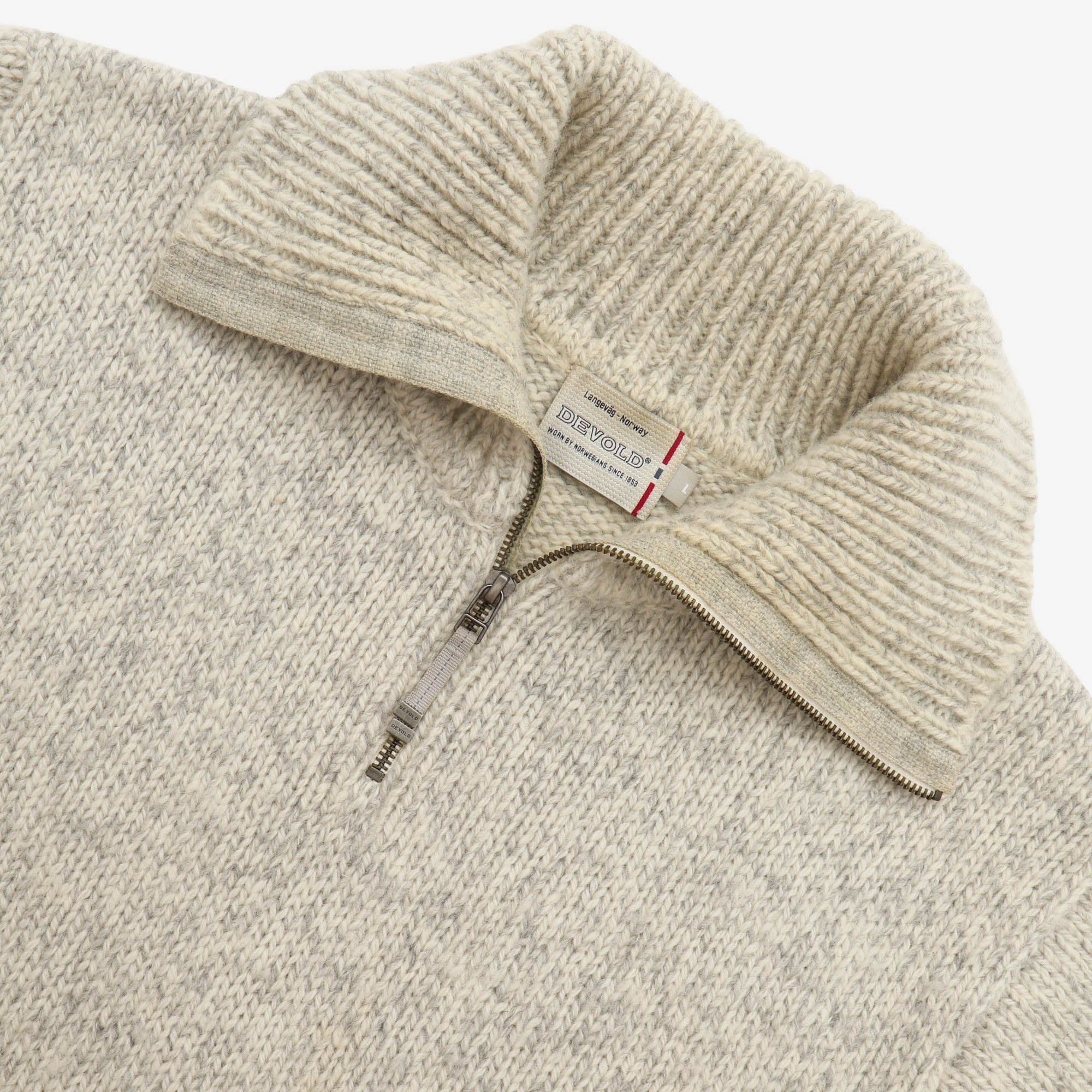 Nansen Zip Neck Knit Sweater
