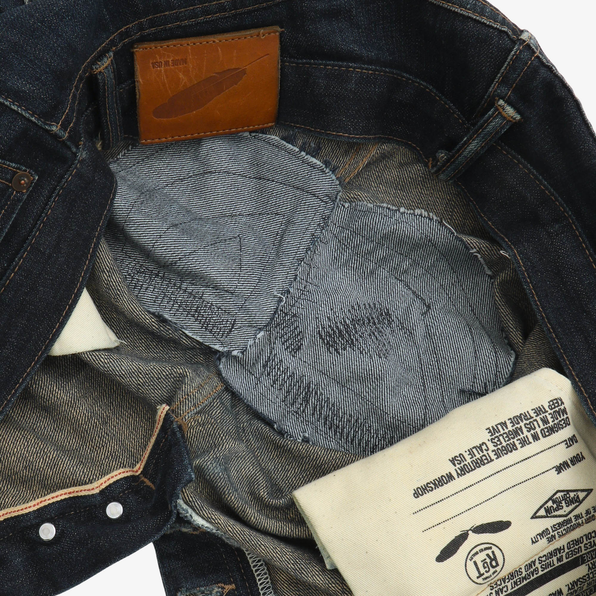Skinny Signature Selvedge Denim (38W X 31.5L)