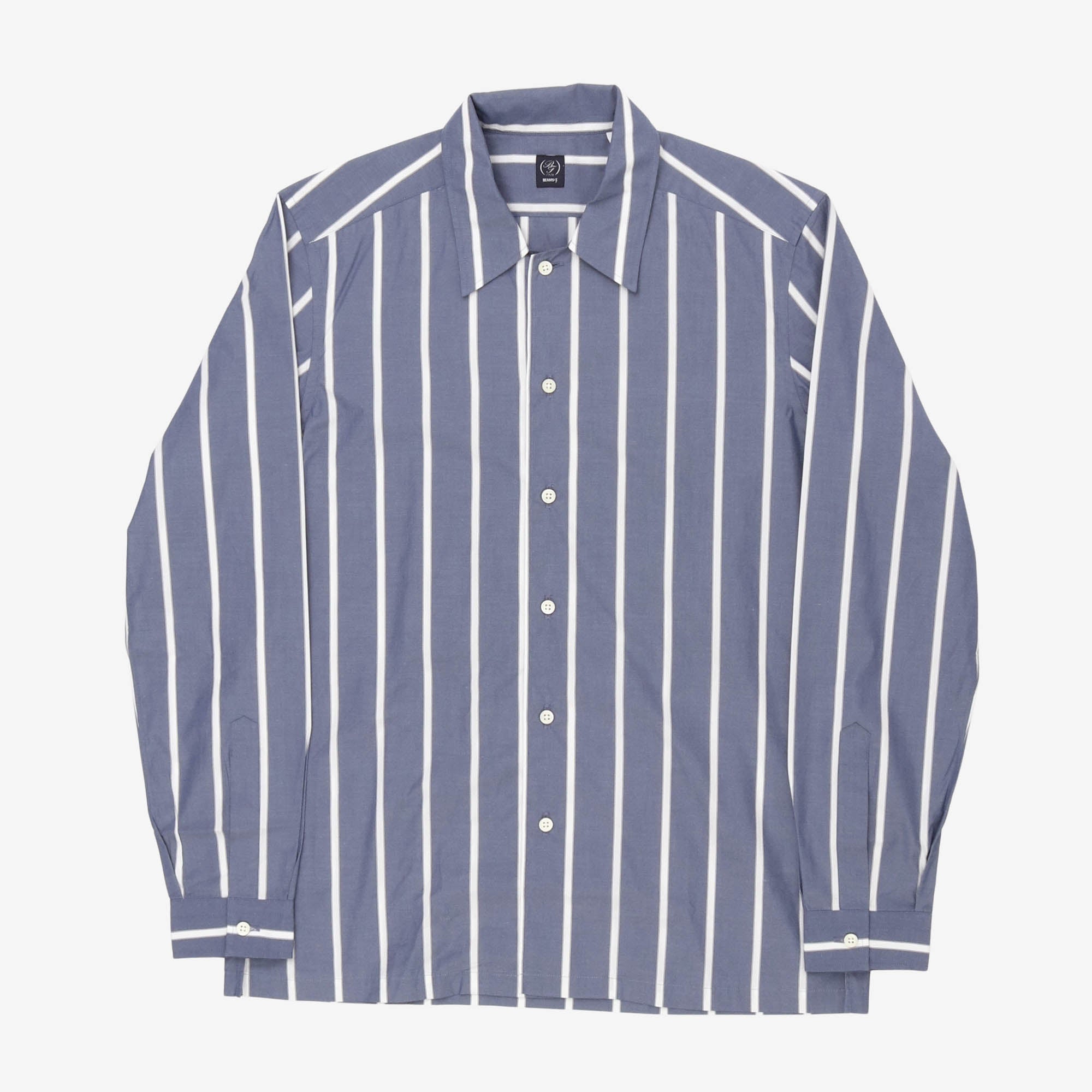 Striped Poplin Shirt