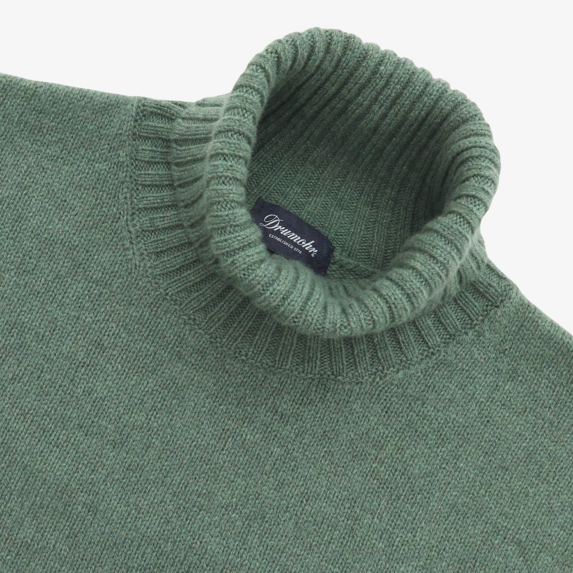 Lambswool Roll Neck Sweater
