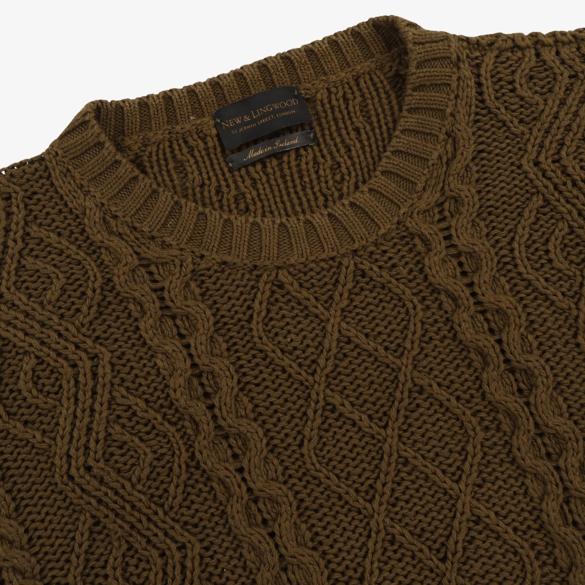 Aran Knit Sweater