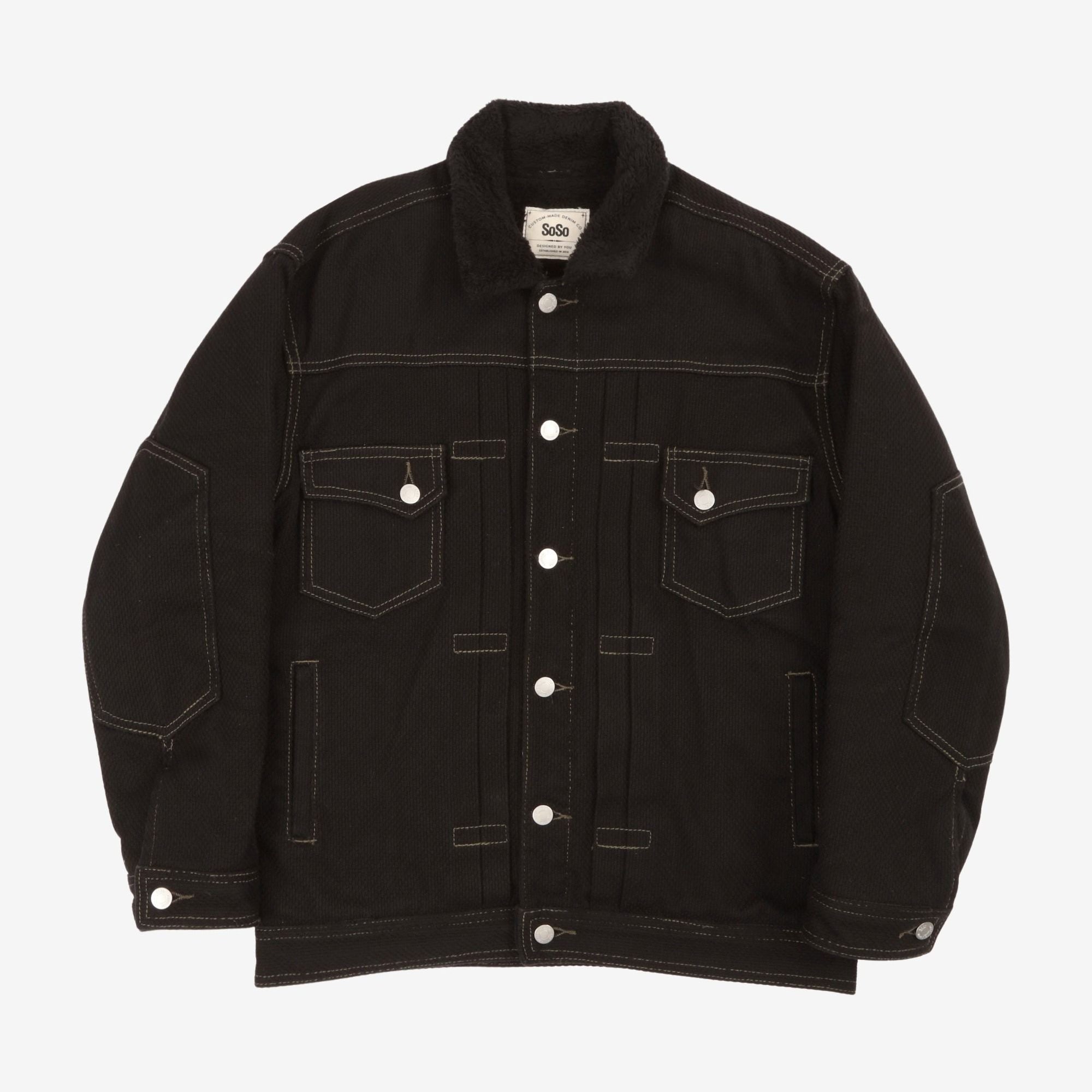 Fleece Lined Denim Jacket