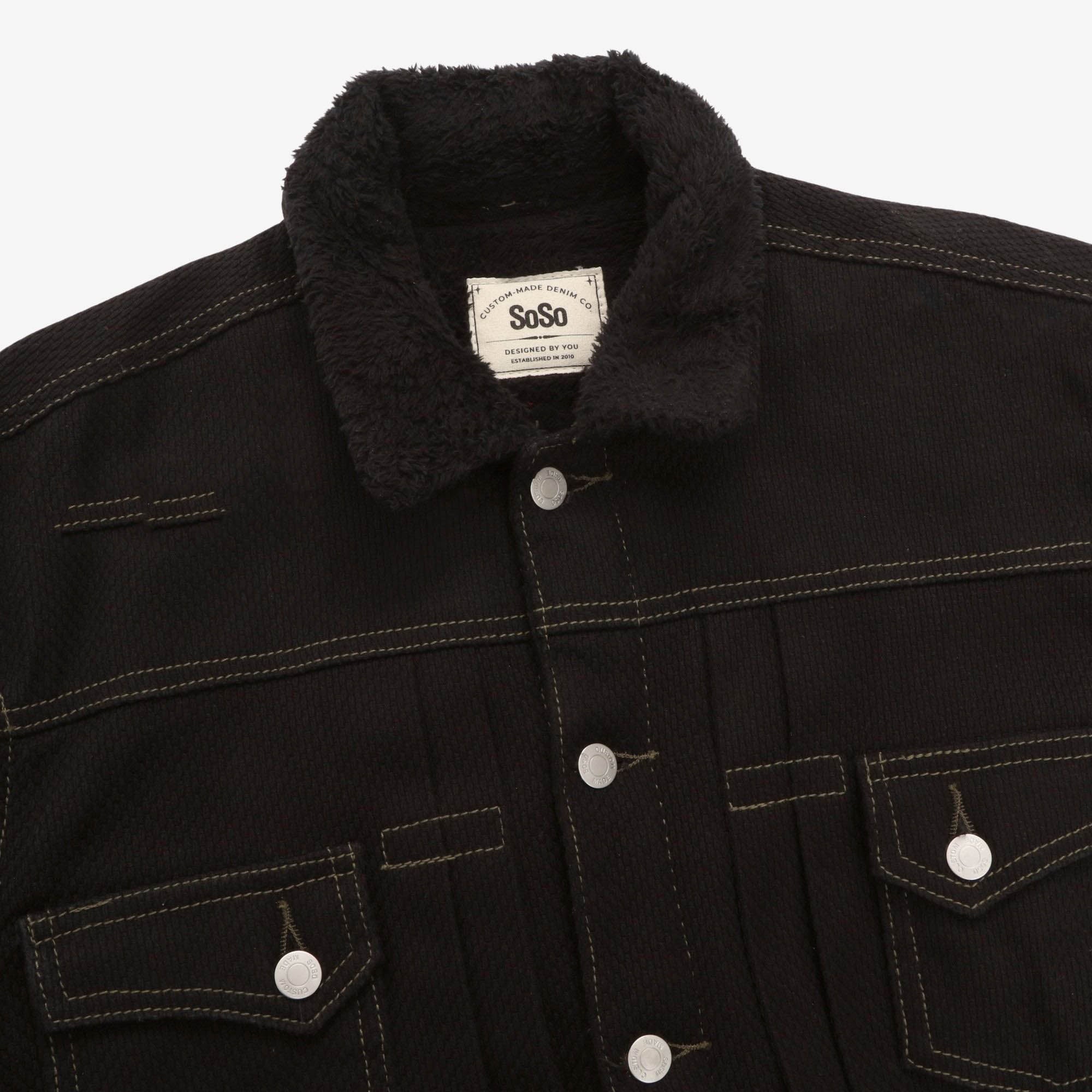 Fleece Lined Denim Jacket