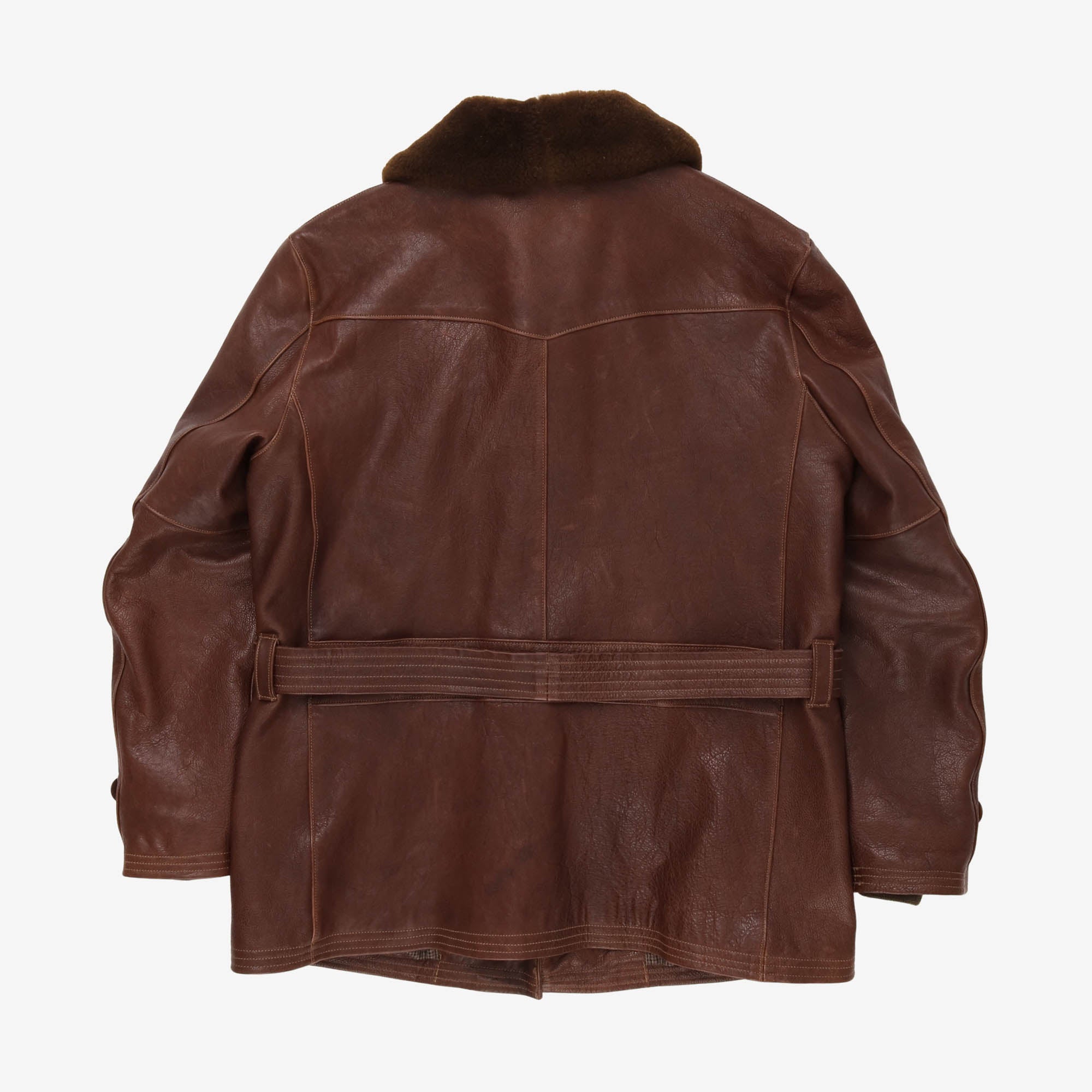 Aviation Associates Leather Coat