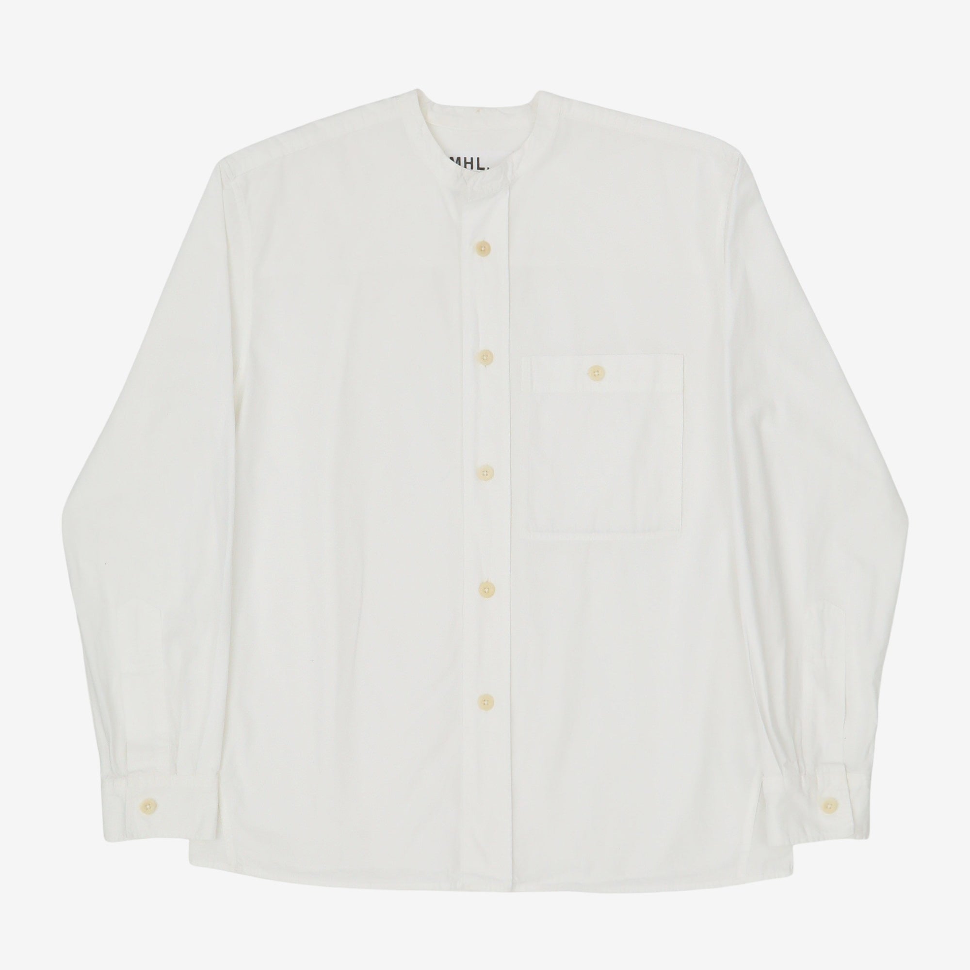 MHL Collarless Shirt