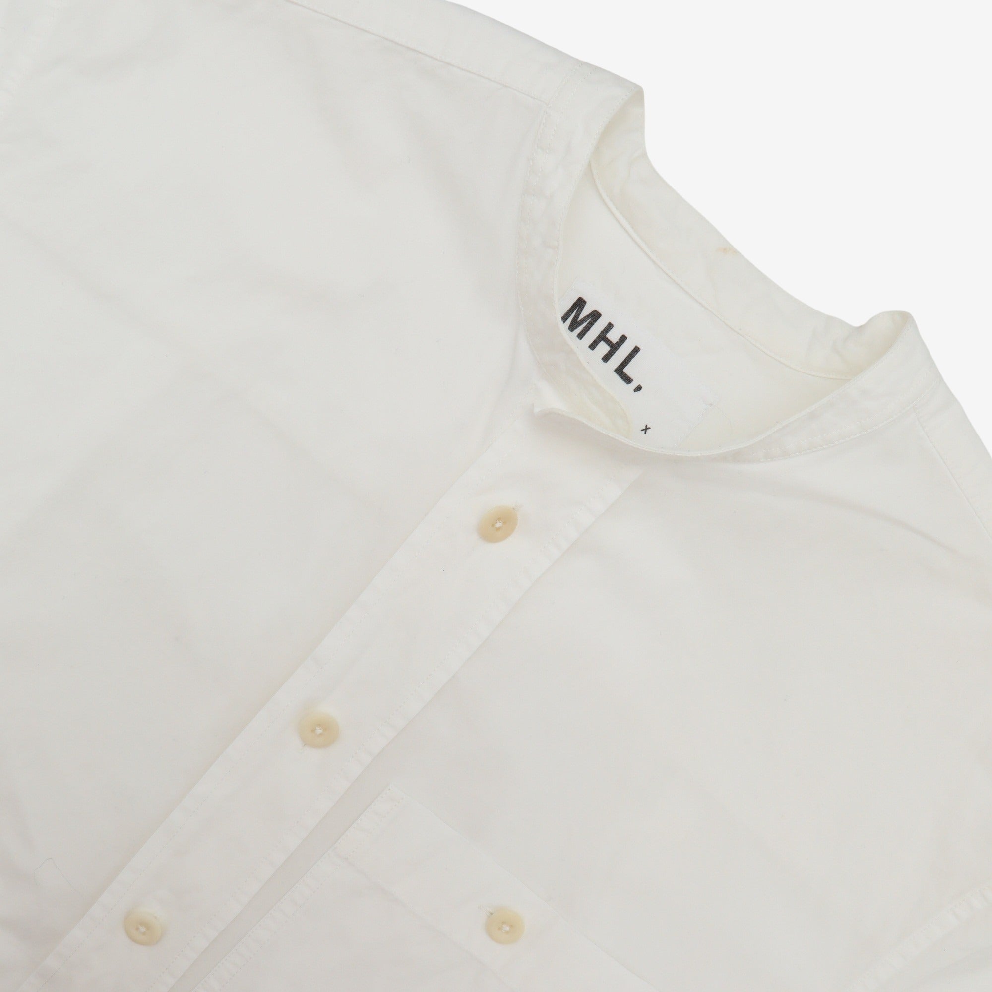 MHL Collarless Shirt