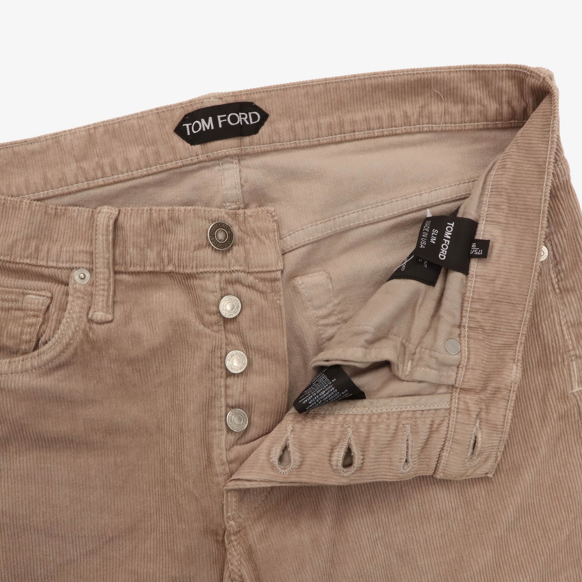 Slim Corduroy Trousers