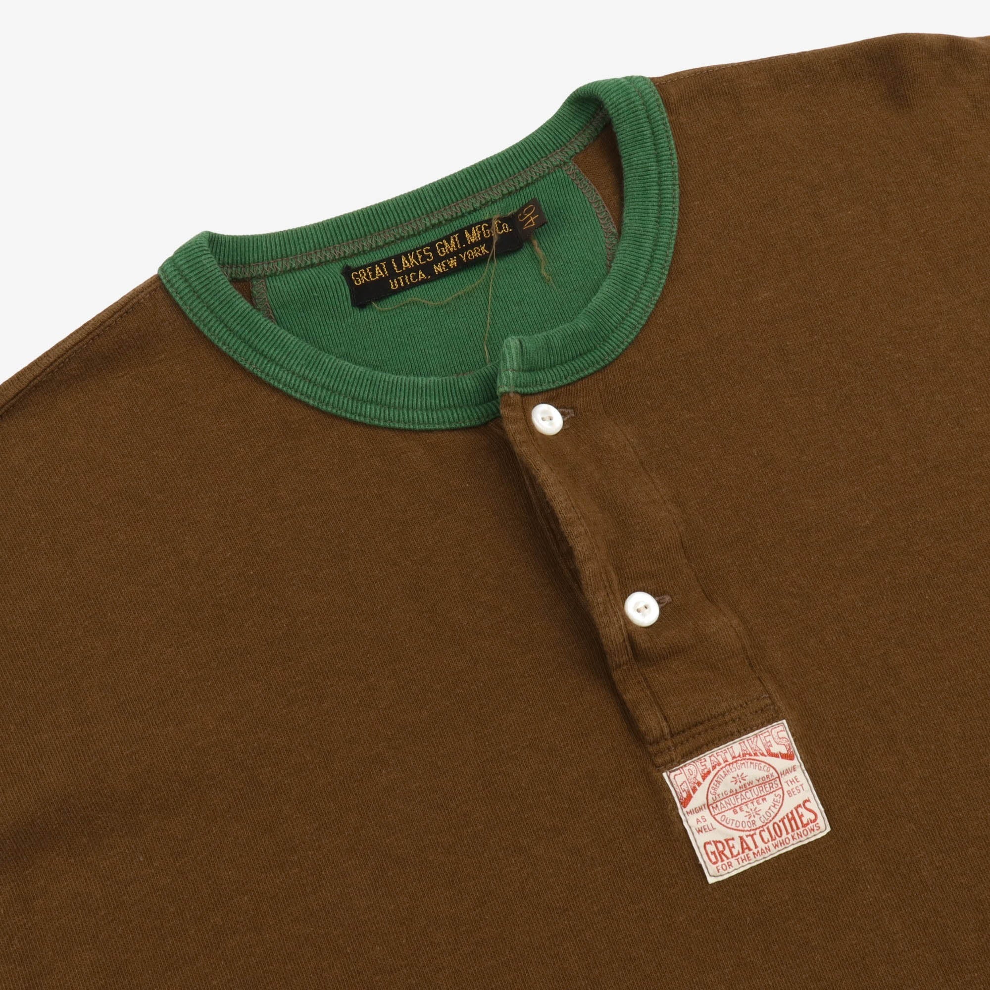 Henley Neck LS Shirt
