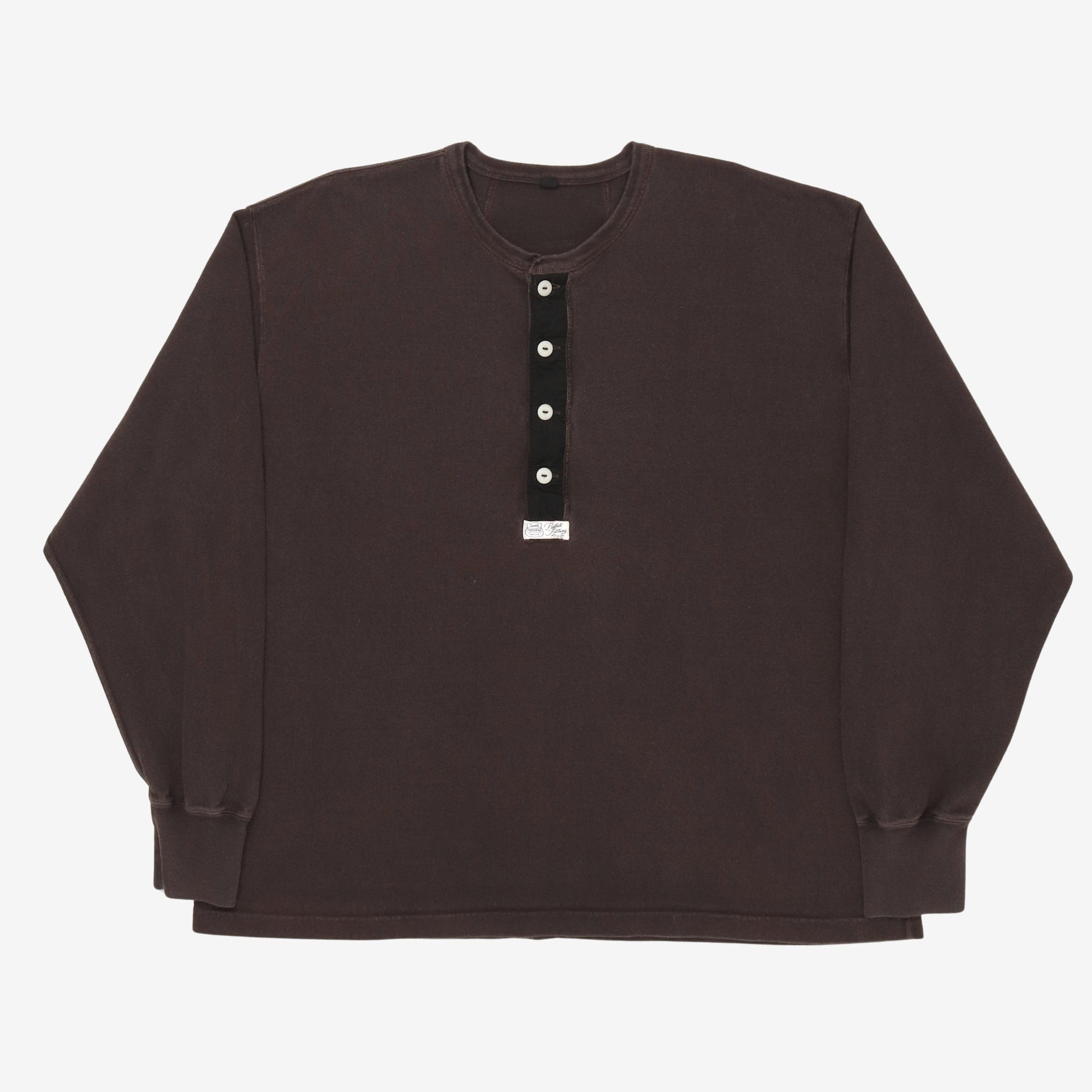 Henley Neck LS Shirt