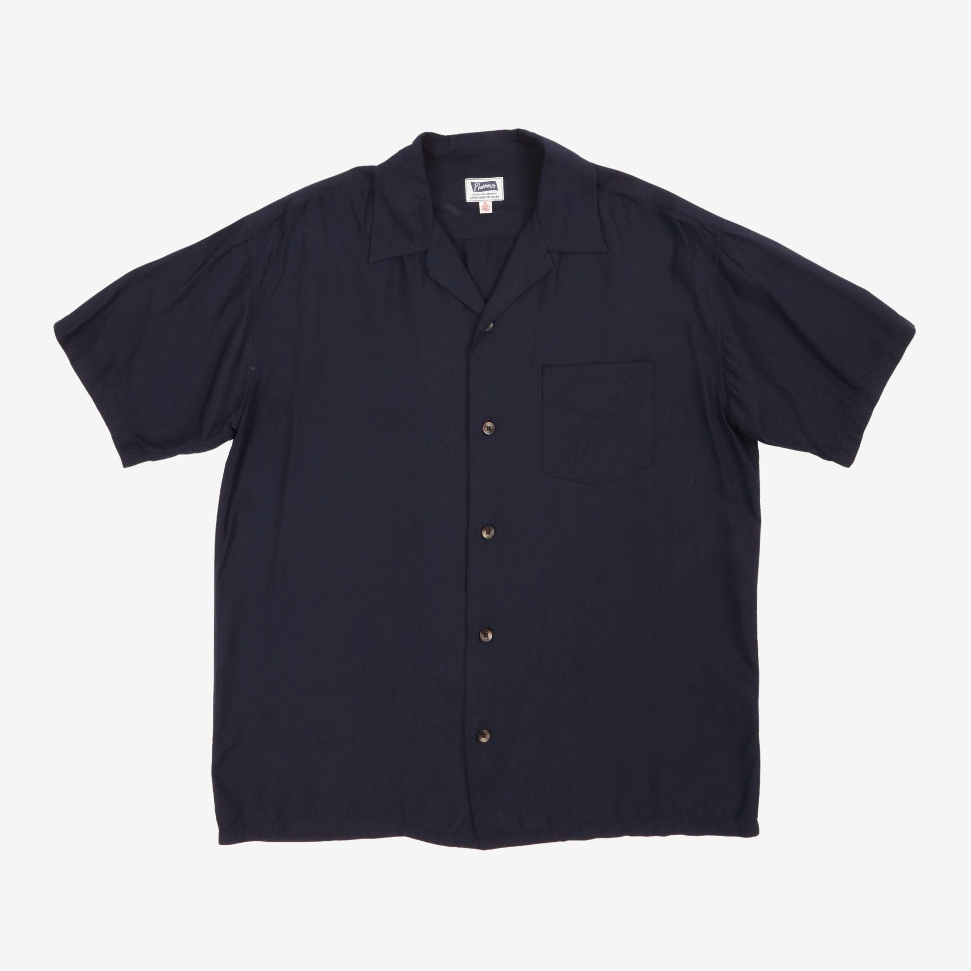 Open Collar SS Shirt