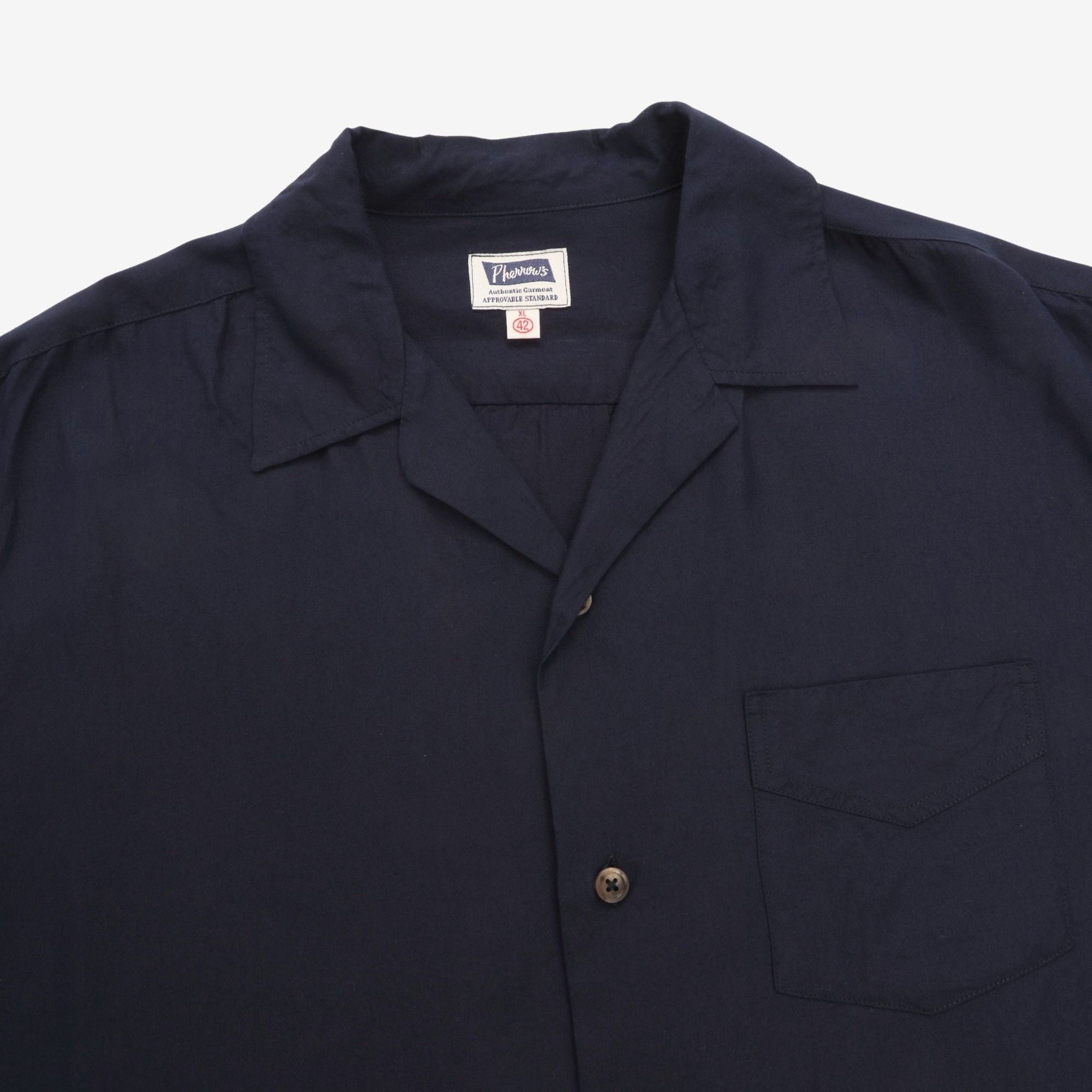 Open Collar SS Shirt