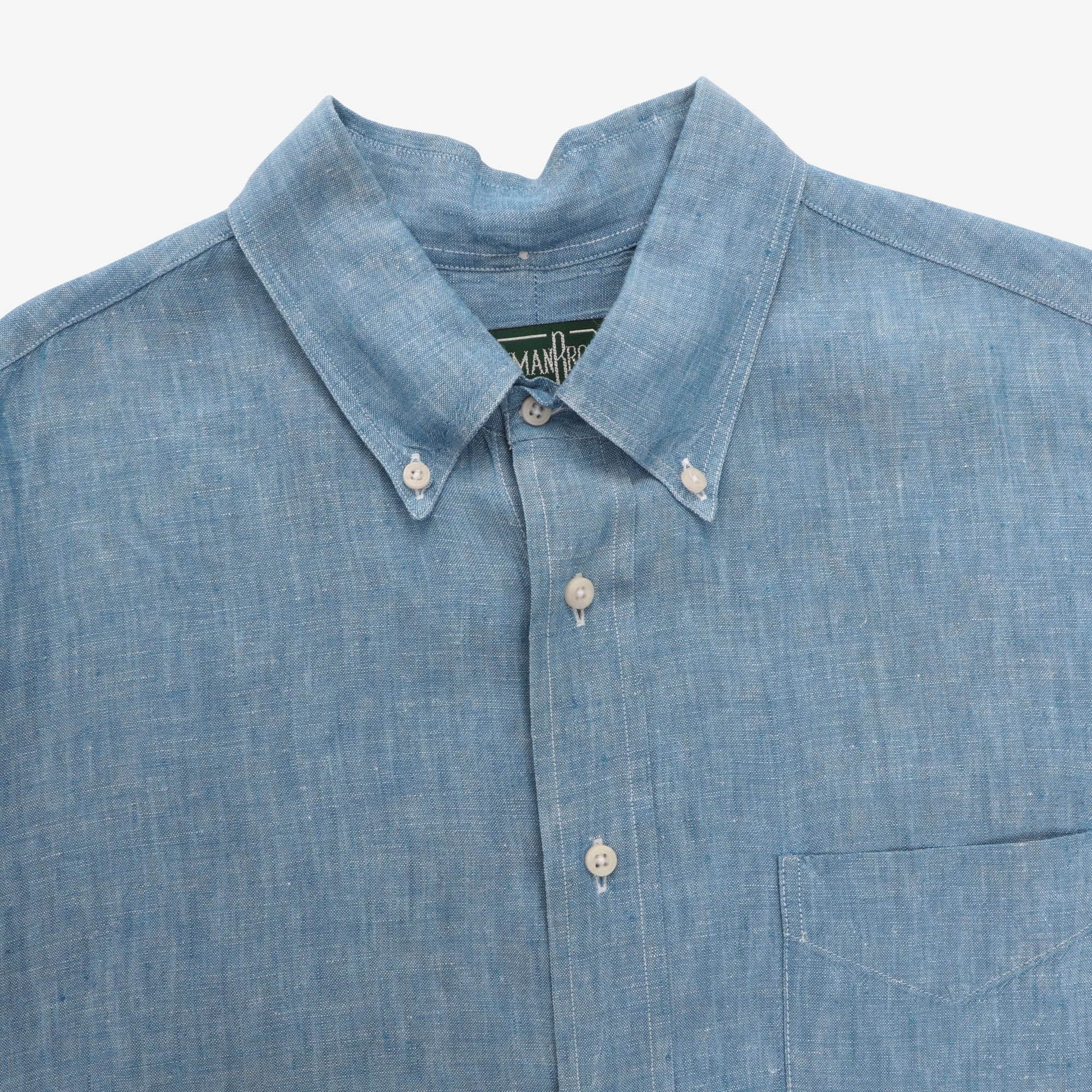 Linen BD SS Shirt