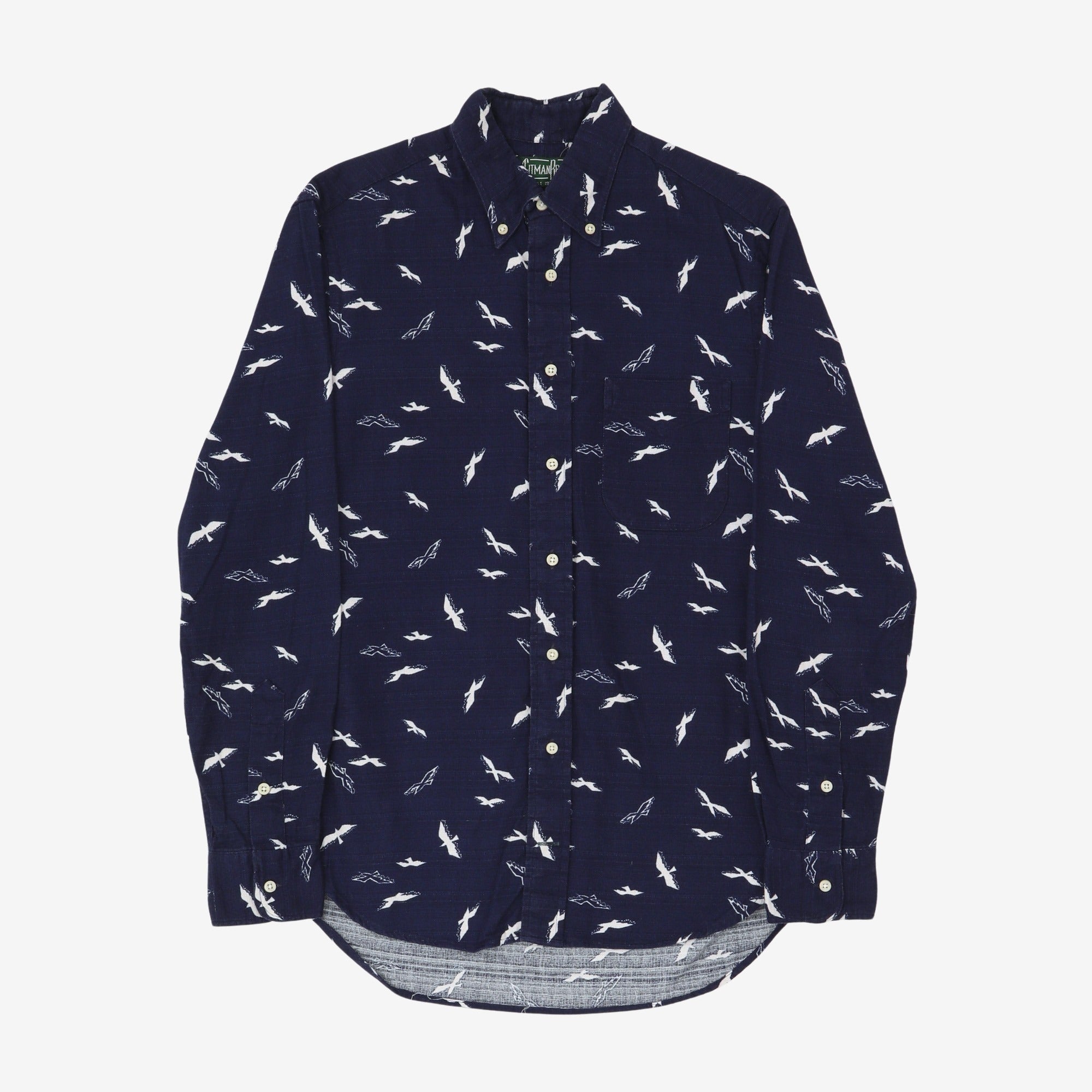 Seagull Print BD Shirt