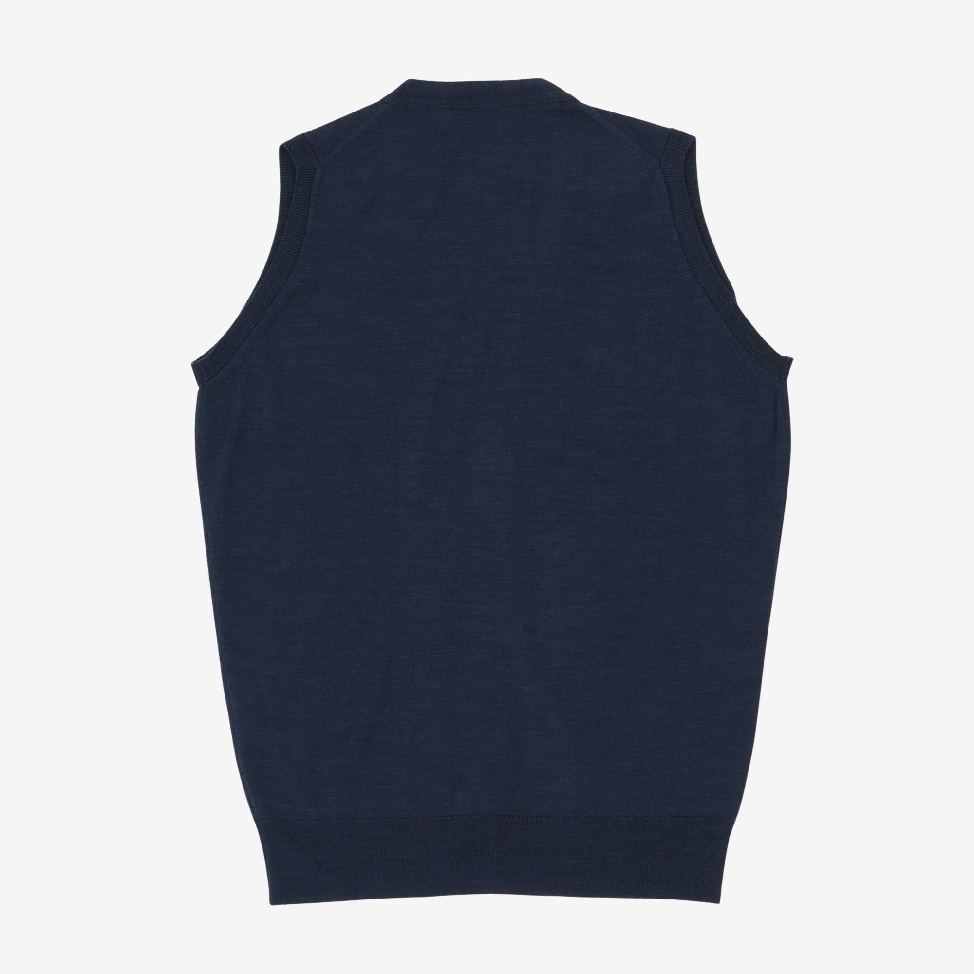Merino Sleeveless Cardigan