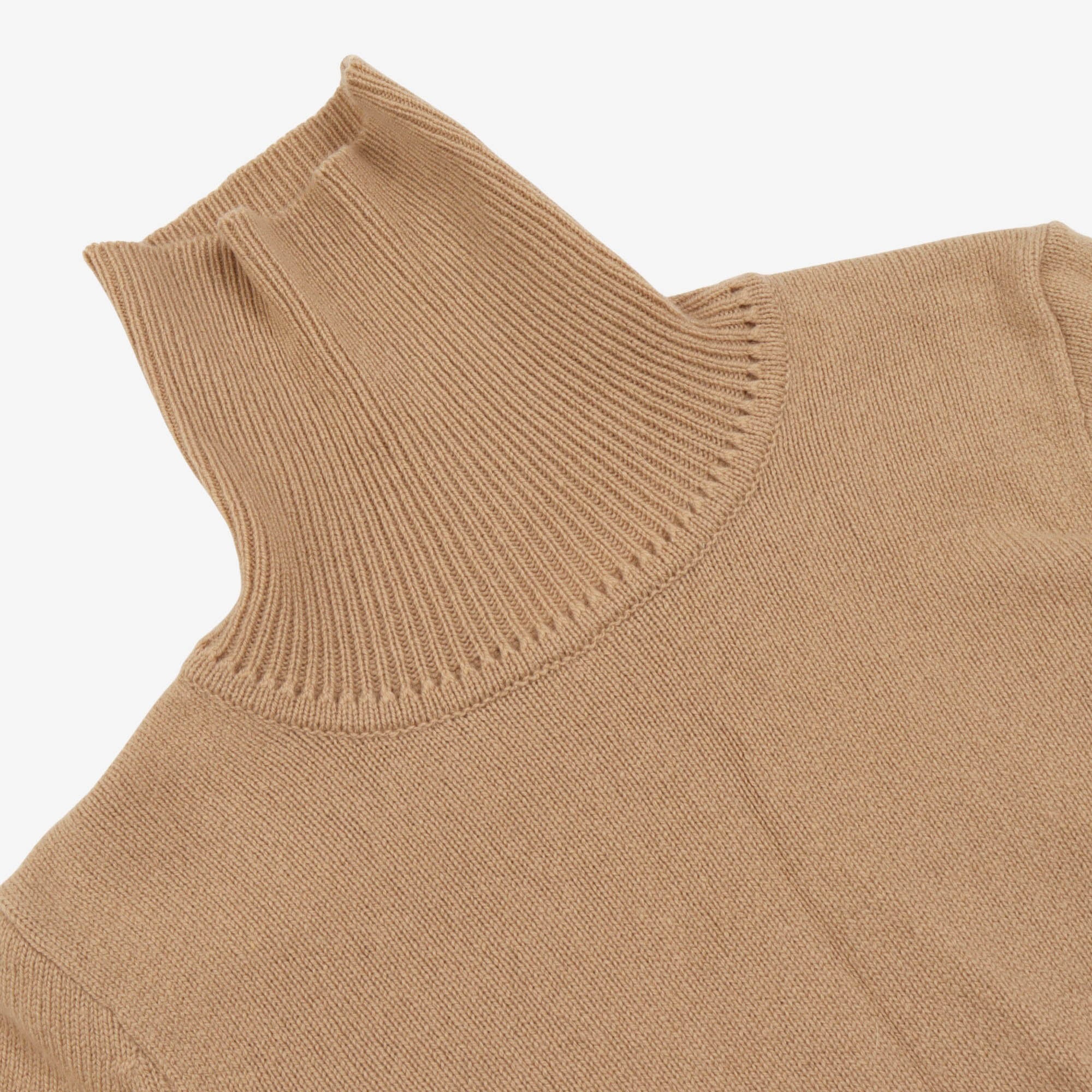 Cashmere Blend Roll Neck Sweater