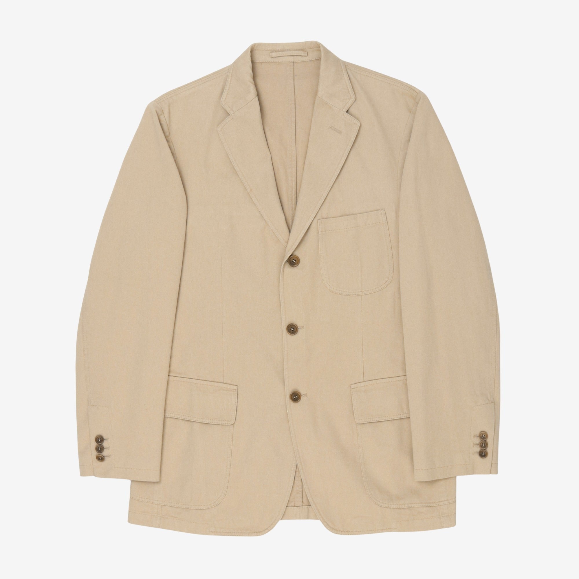 Cotton Twill Blazer