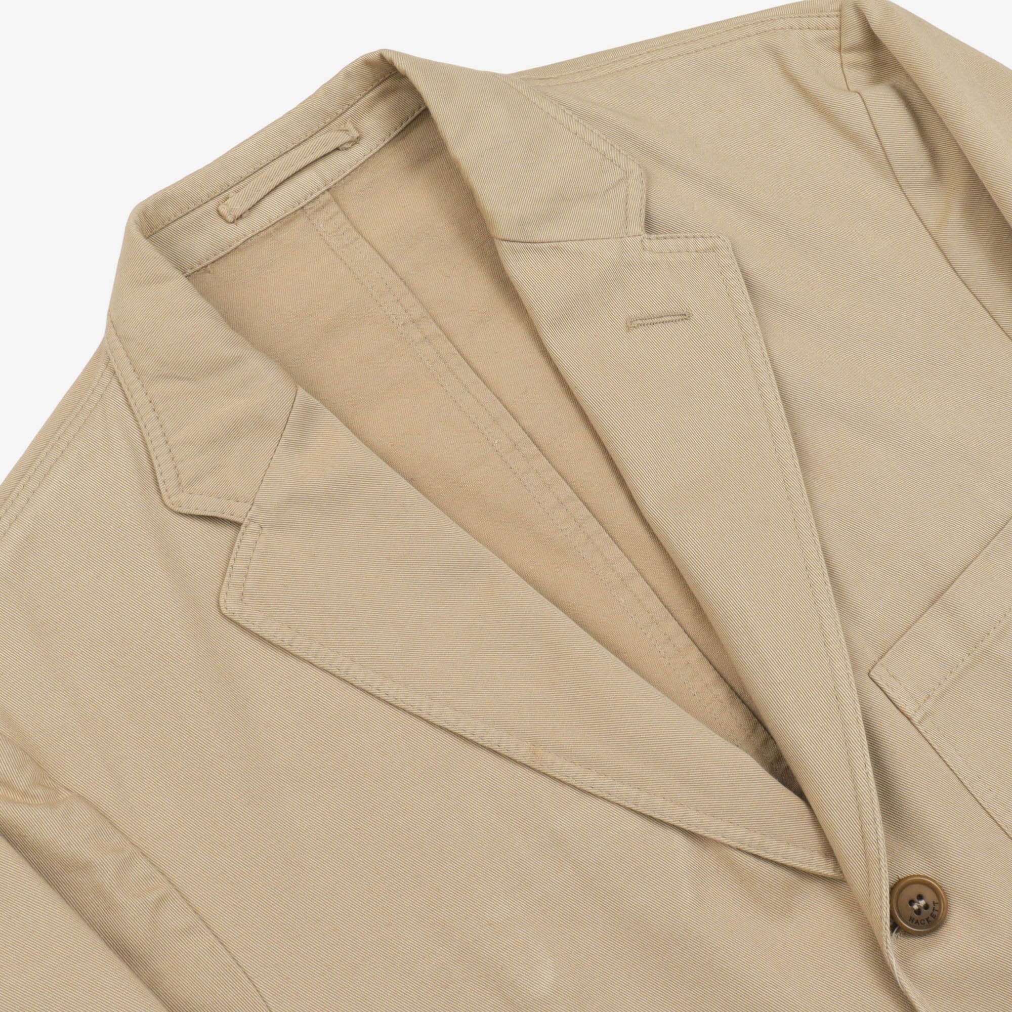 Cotton Twill Blazer