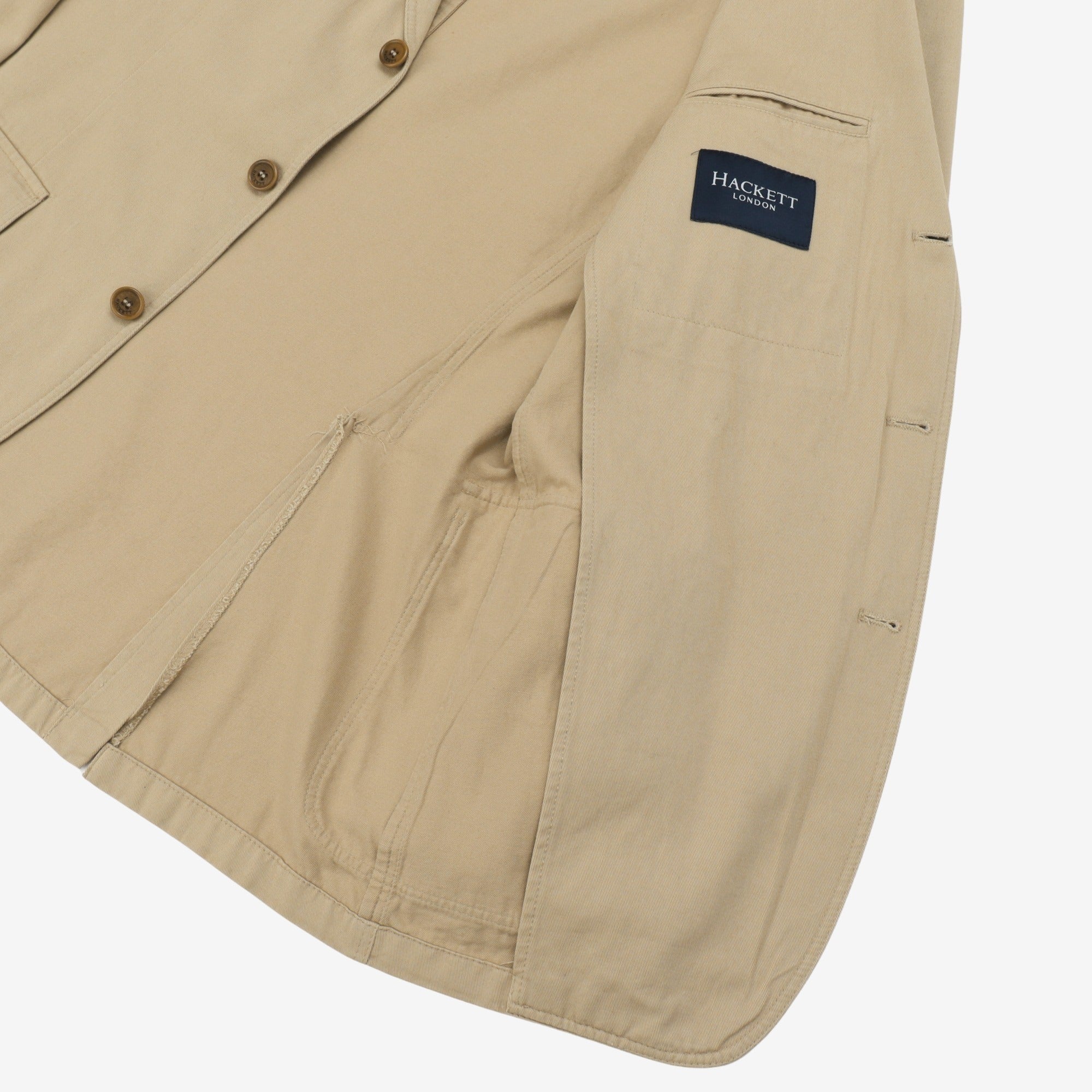 Cotton Twill Blazer