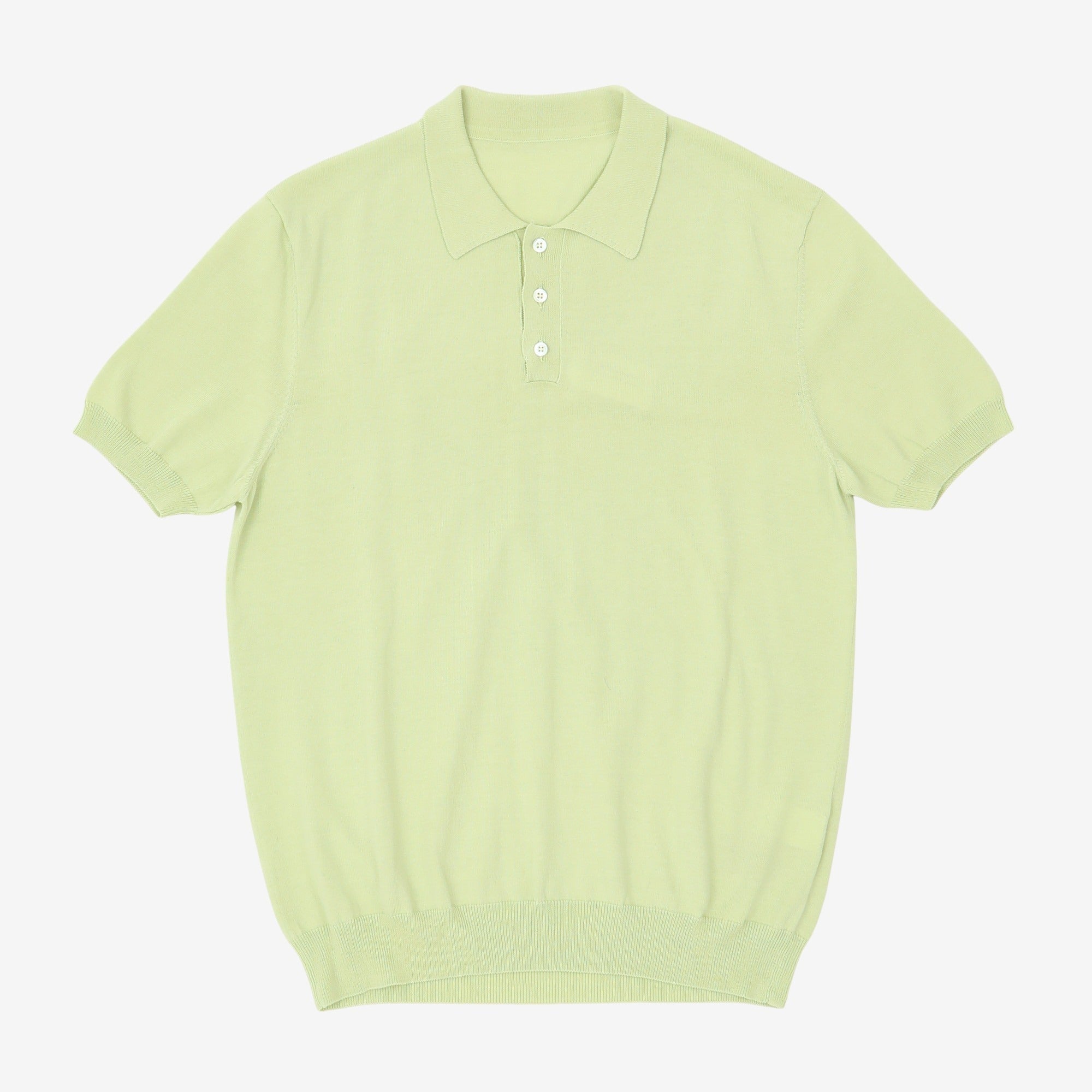 Knitted Polo SS