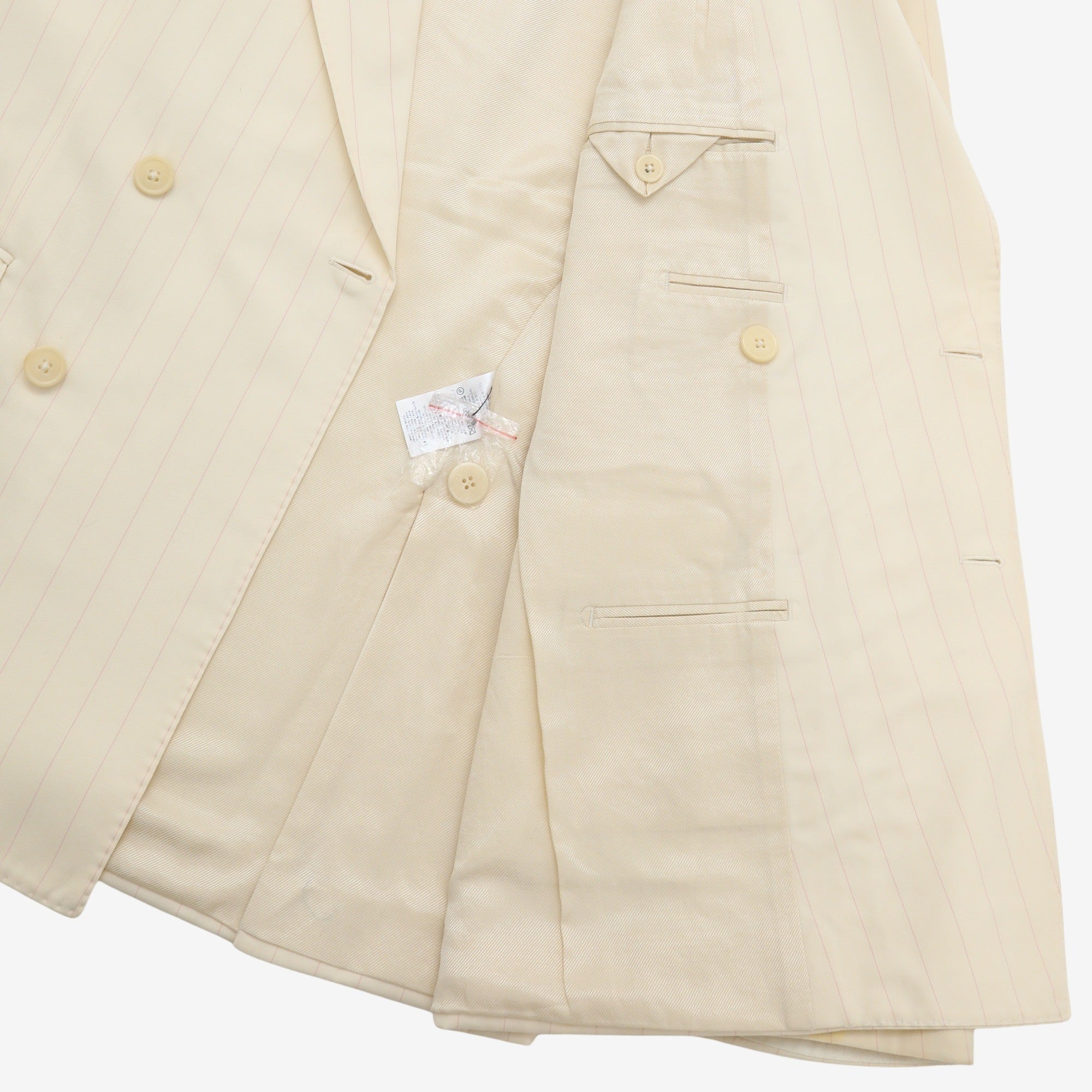 Wool Pinstripe DB Suit
