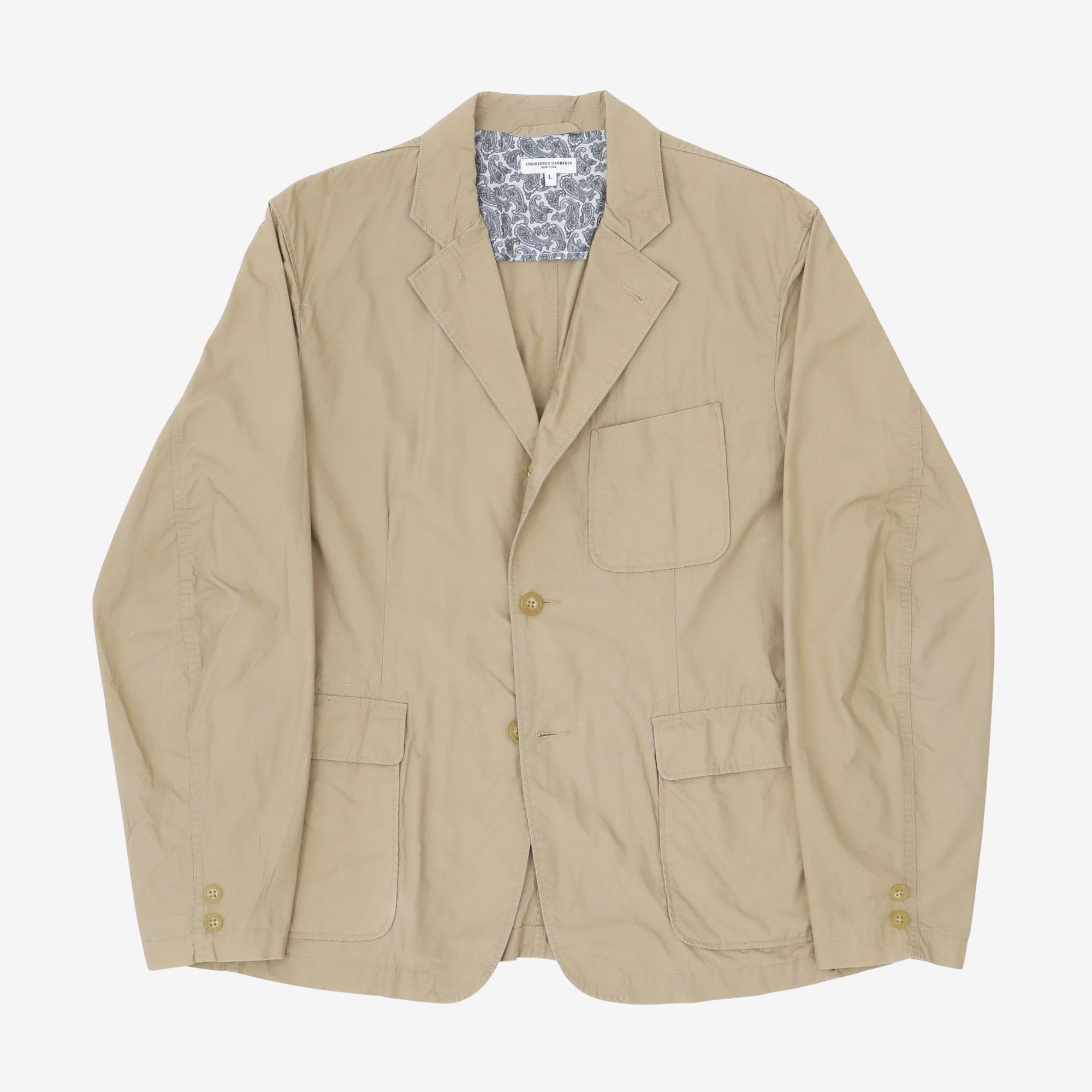ENGINEERED GARMENTS Light Count Twill Shop Coat エンジニアード 